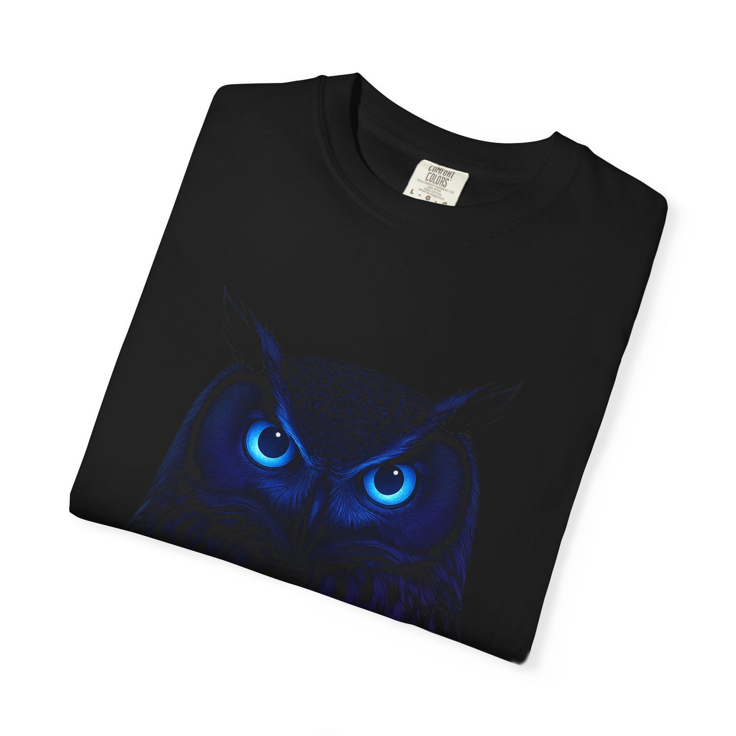 Mystical Owl Unisex T-Shirt, Gift for Nature Lovers, Cute Animal Tee, Casual Style, Owl Lover Apparel, Eco-Friendly Fashion