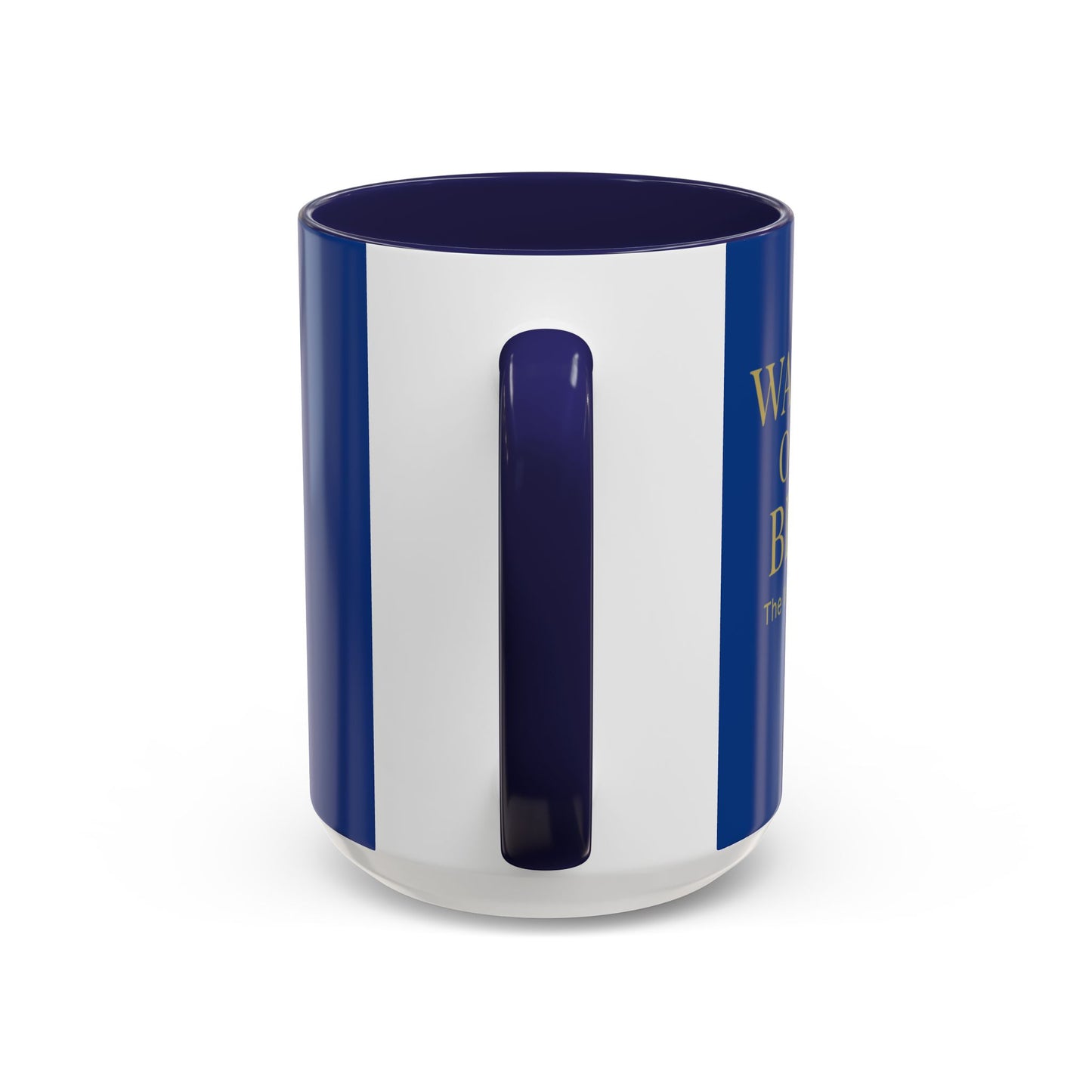Elegant Blue Accent Coffee Mug - Perfect for Coffee Lovers and Gifting