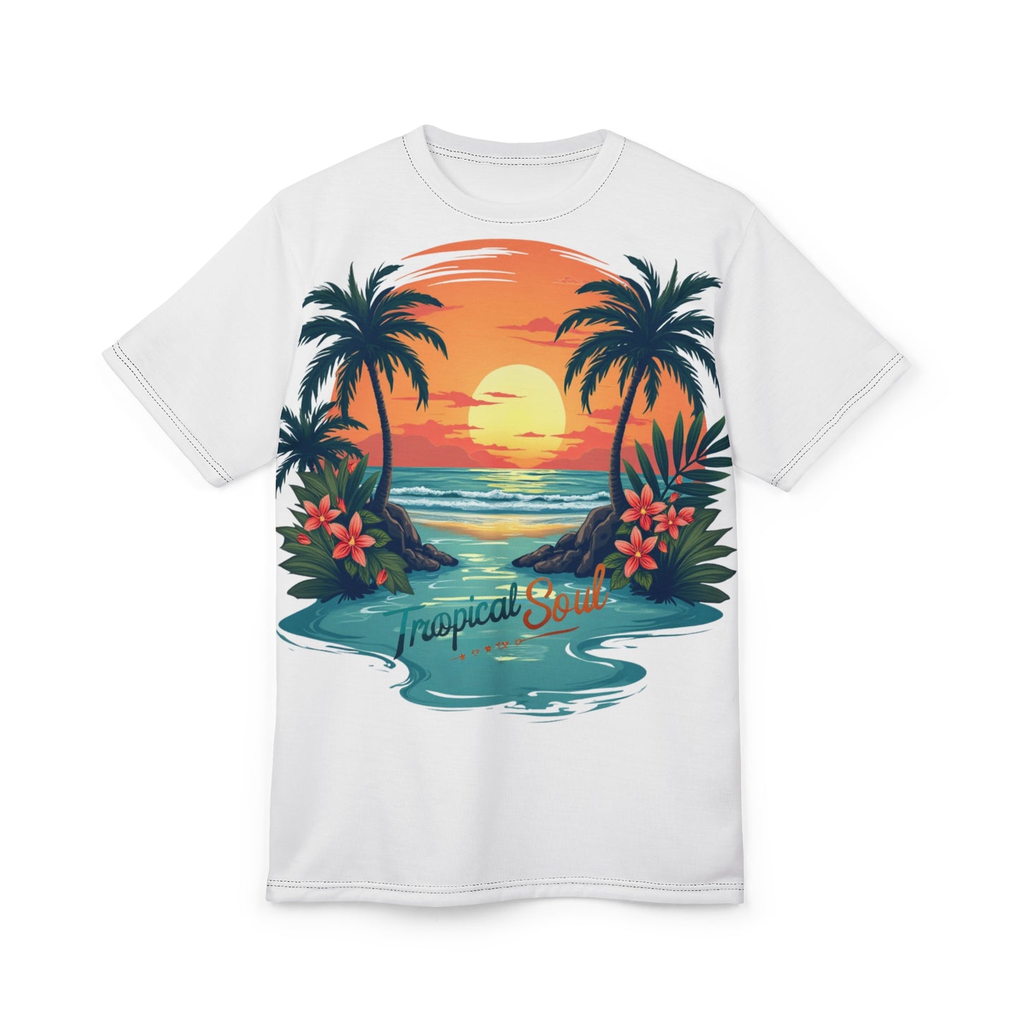 Unisex Cut & Sew Tee (AOP)