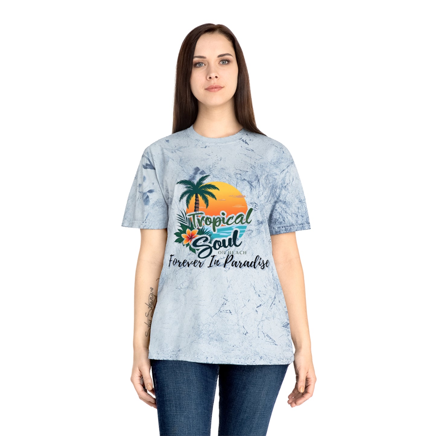 Tropical Soul Unisex Color Blast T-Shirt - Forever In Paradise