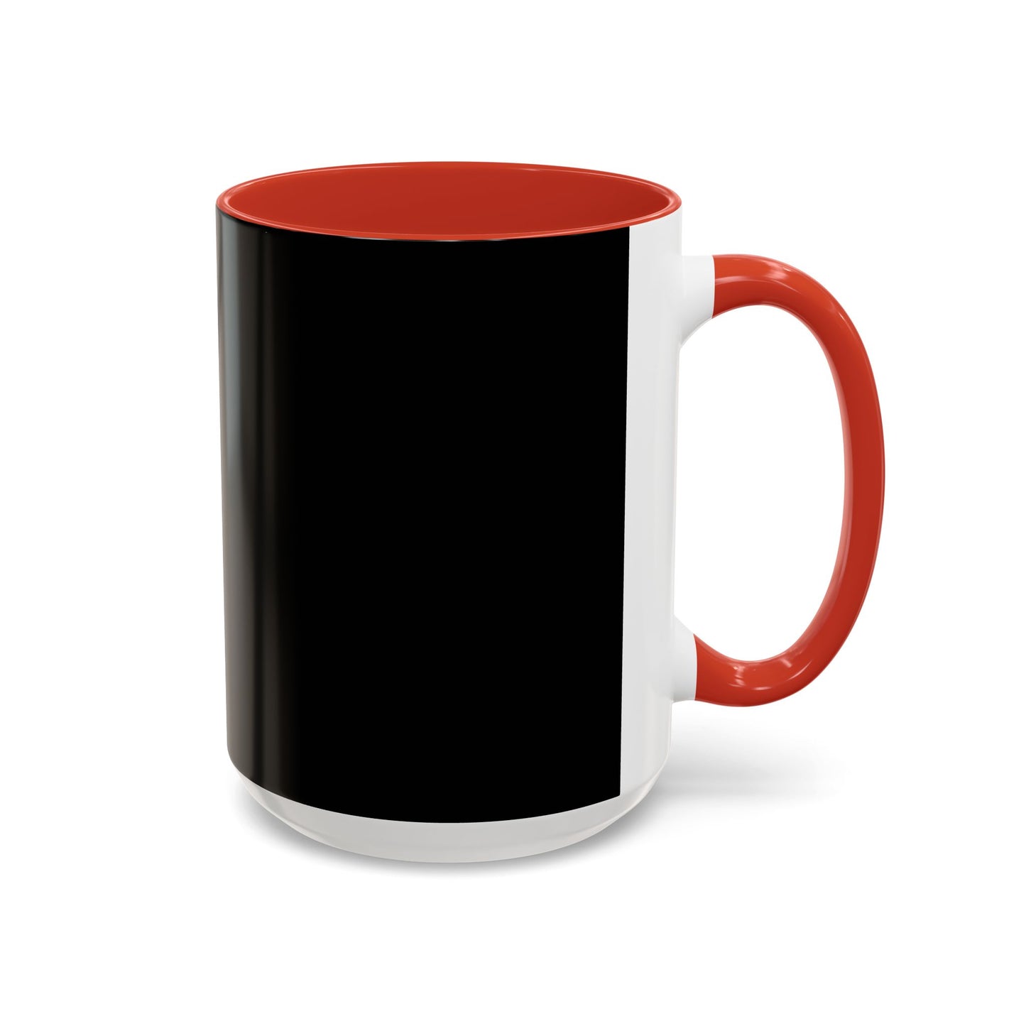 Elegant Black Accent Coffee Mug - Perfect for Relaxing Moments