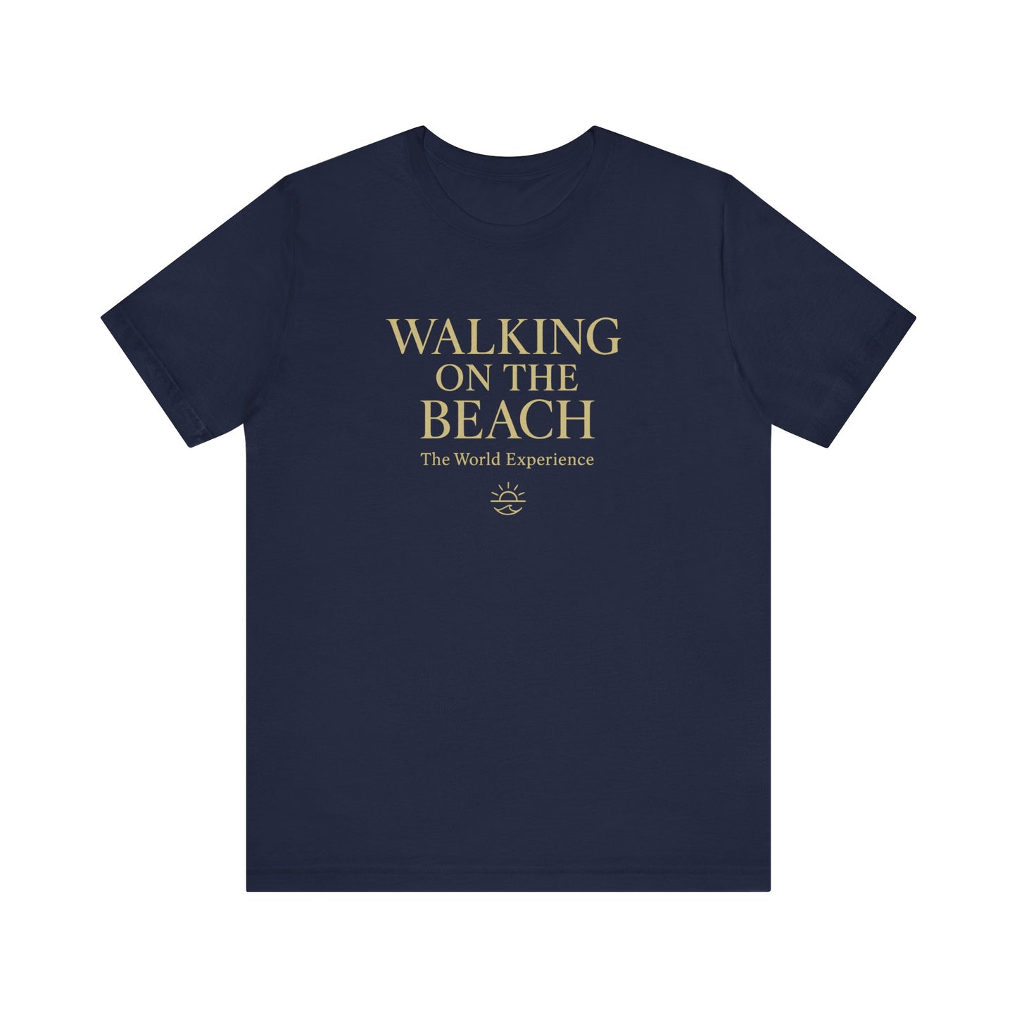 Walking on the Beach Unisex Short Sleeve Tee