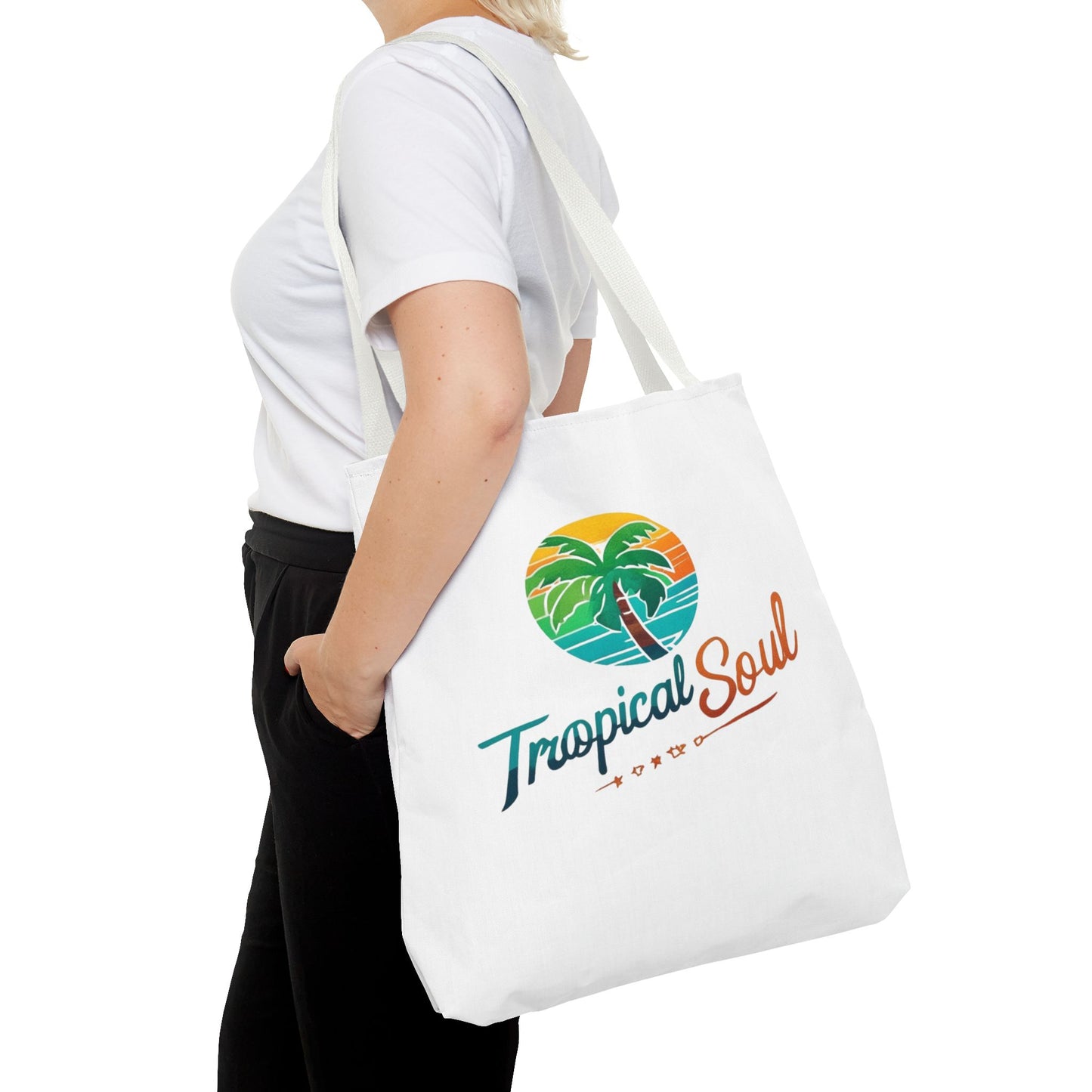 Tote Bag (AOP). Tropical soul