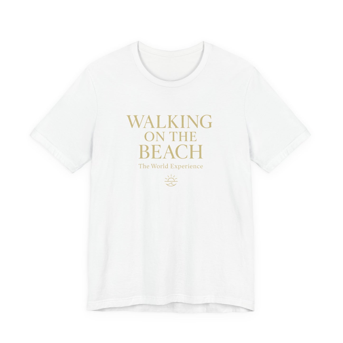 Walking on the Beach Unisex Short Sleeve Tee
