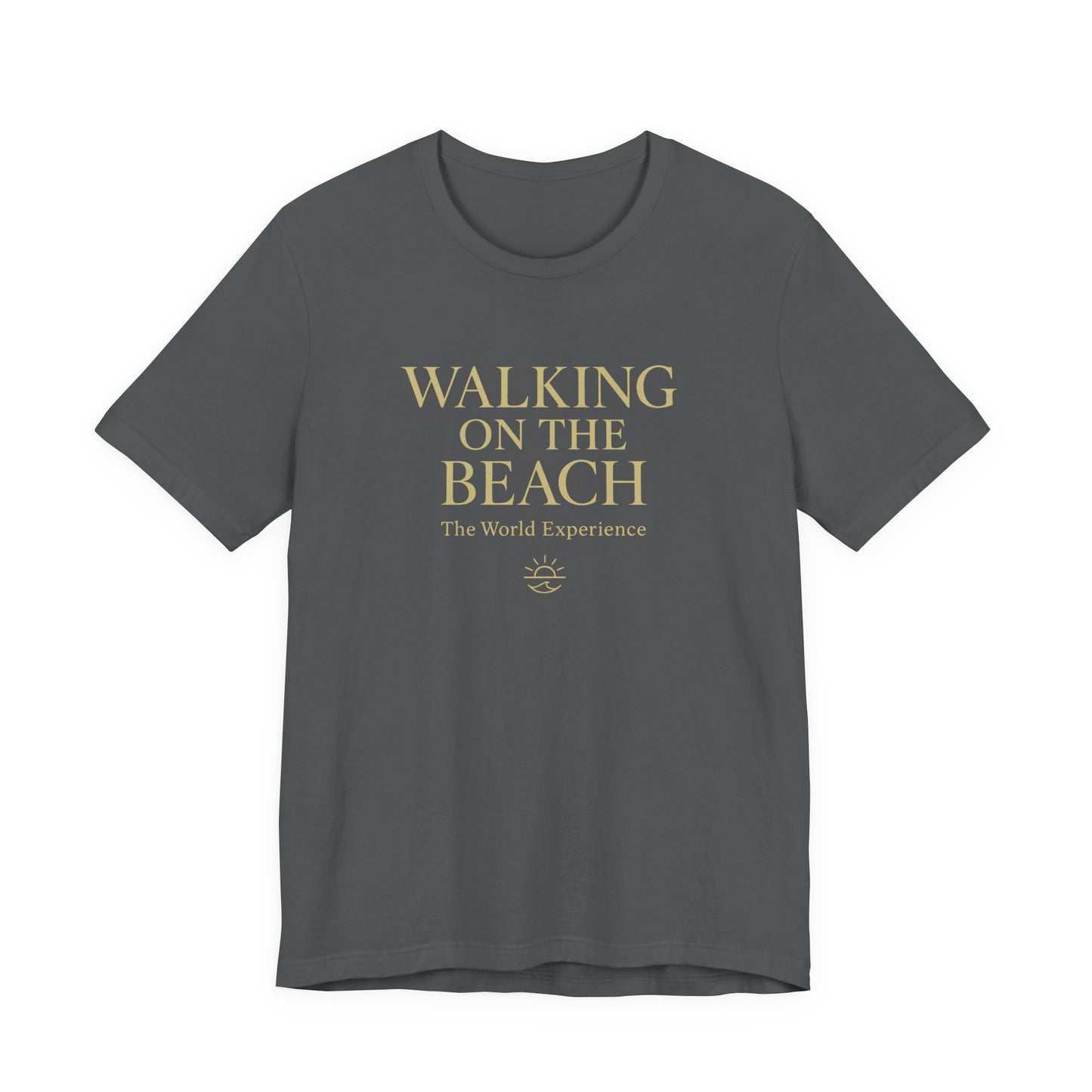 Walking on the Beach Unisex Short Sleeve Tee