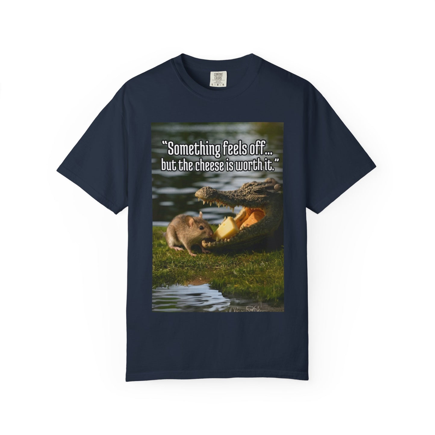 Funny Animal Graphic T-Shirt, Unisex Tee, Unique Gift, Casual Wear, Humorous Quote Shirt, Great for Nature Lovers