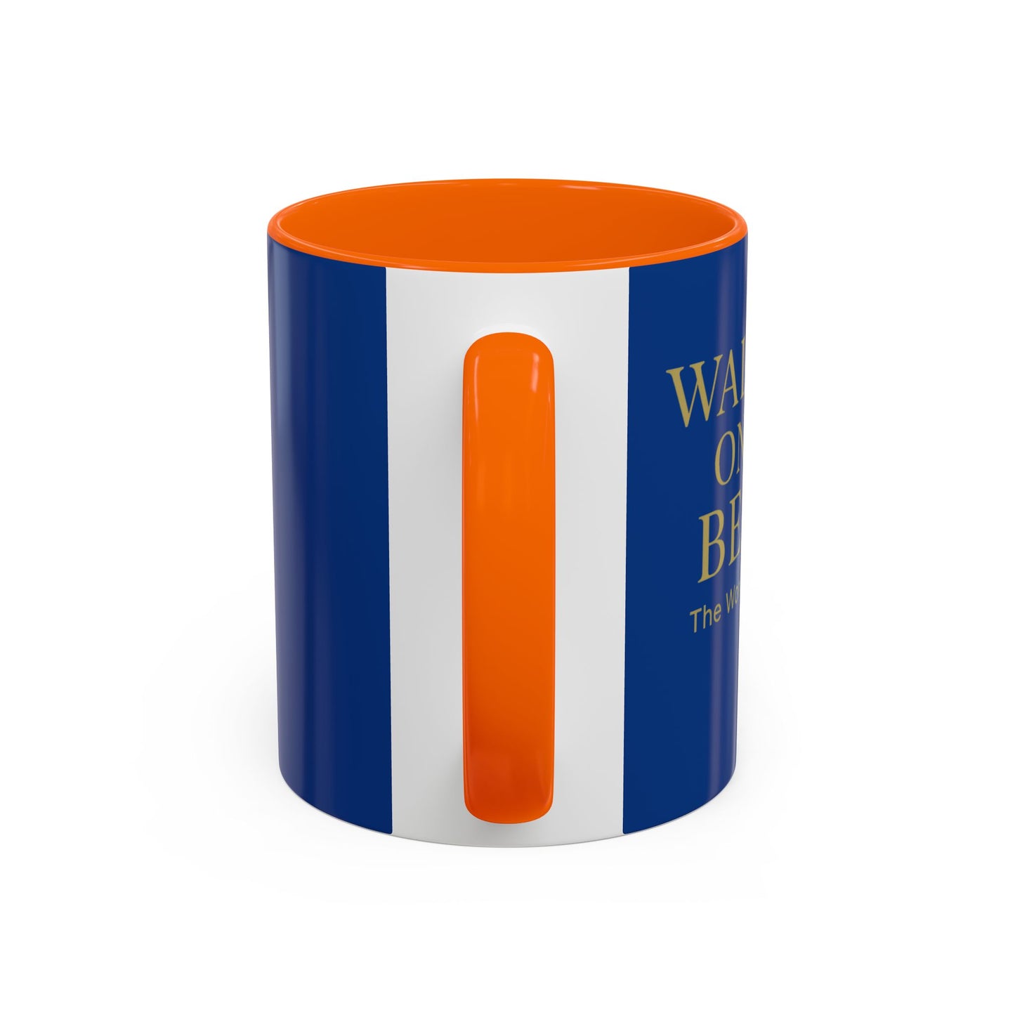 Elegant Blue Accent Coffee Mug - Perfect for Coffee Lovers and Gifting