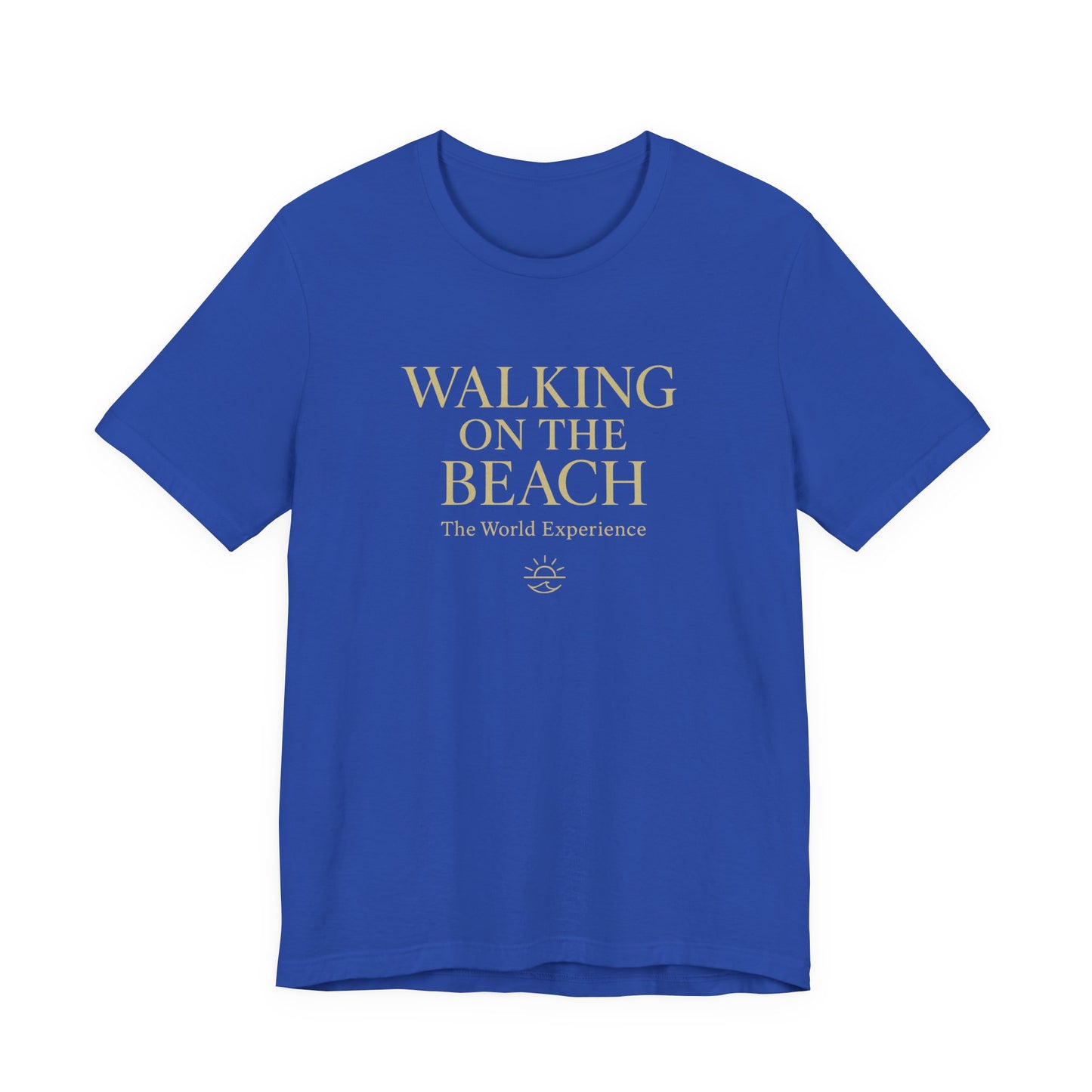 Walking on the Beach Unisex Short Sleeve Tee