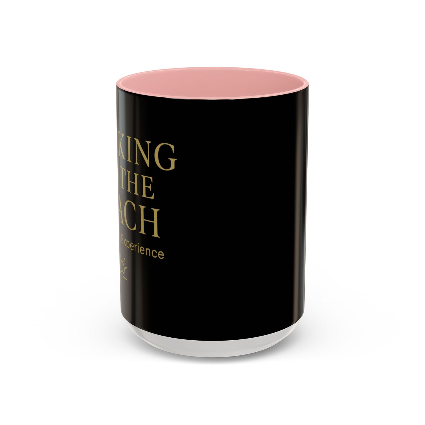 Elegant Black Accent Coffee Mug - Perfect for Relaxing Moments