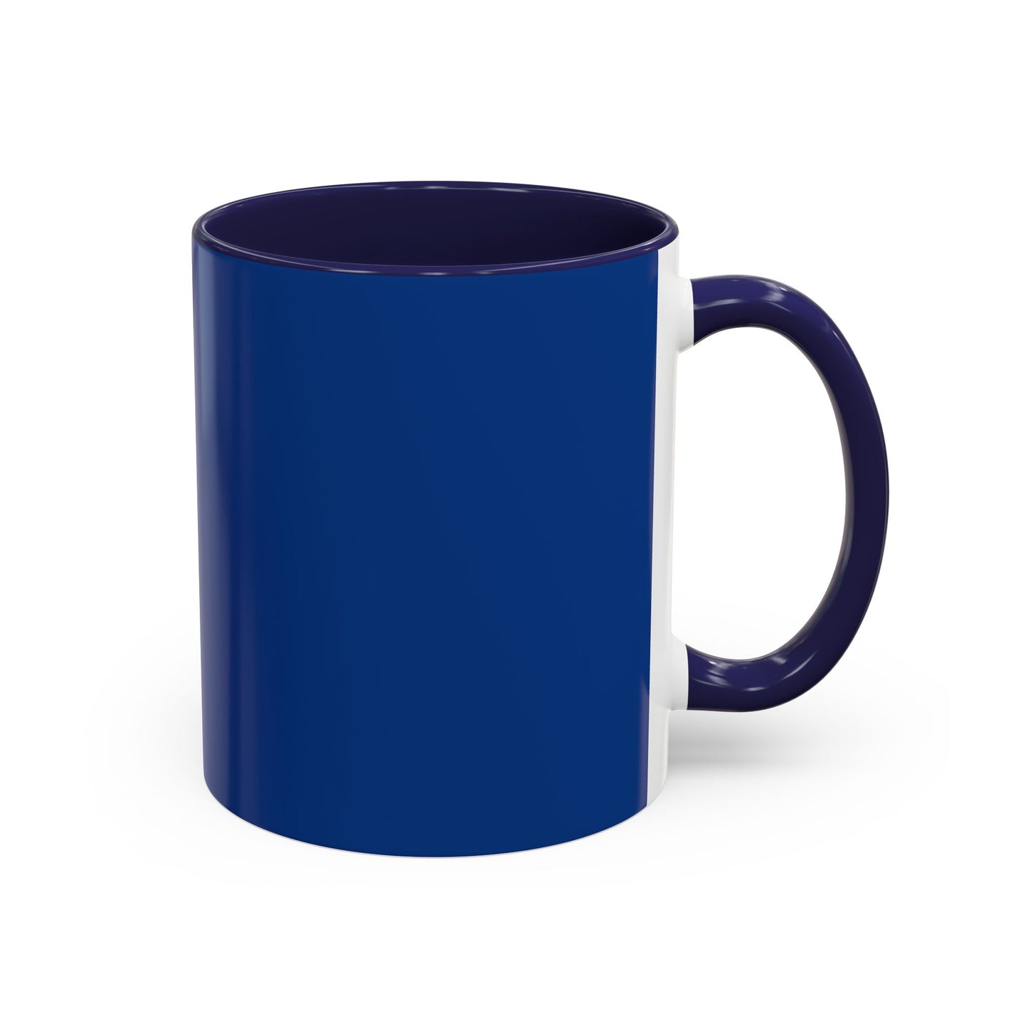 Elegant Blue Accent Coffee Mug - Perfect for Coffee Lovers and Gifting