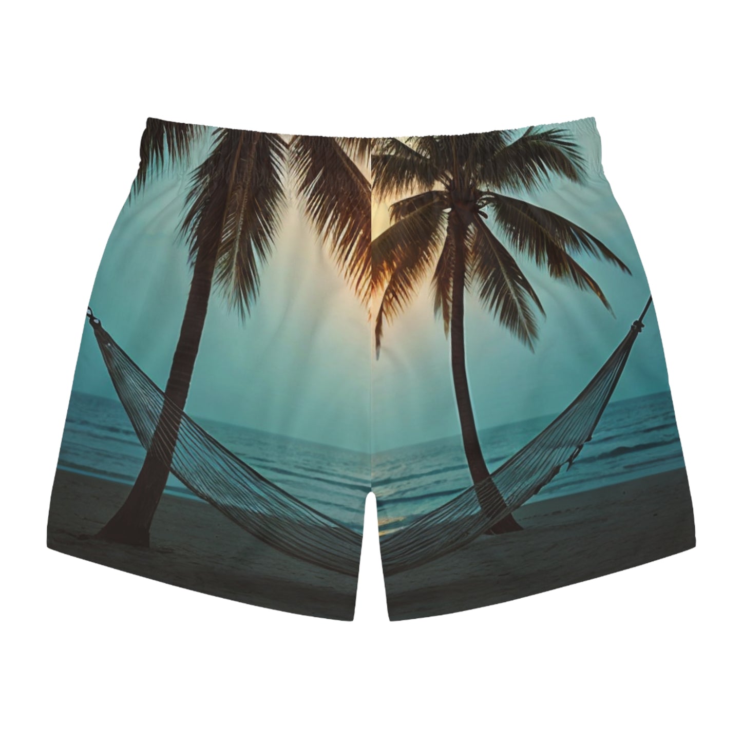 Swim Trunks (AOP). Tropical soul