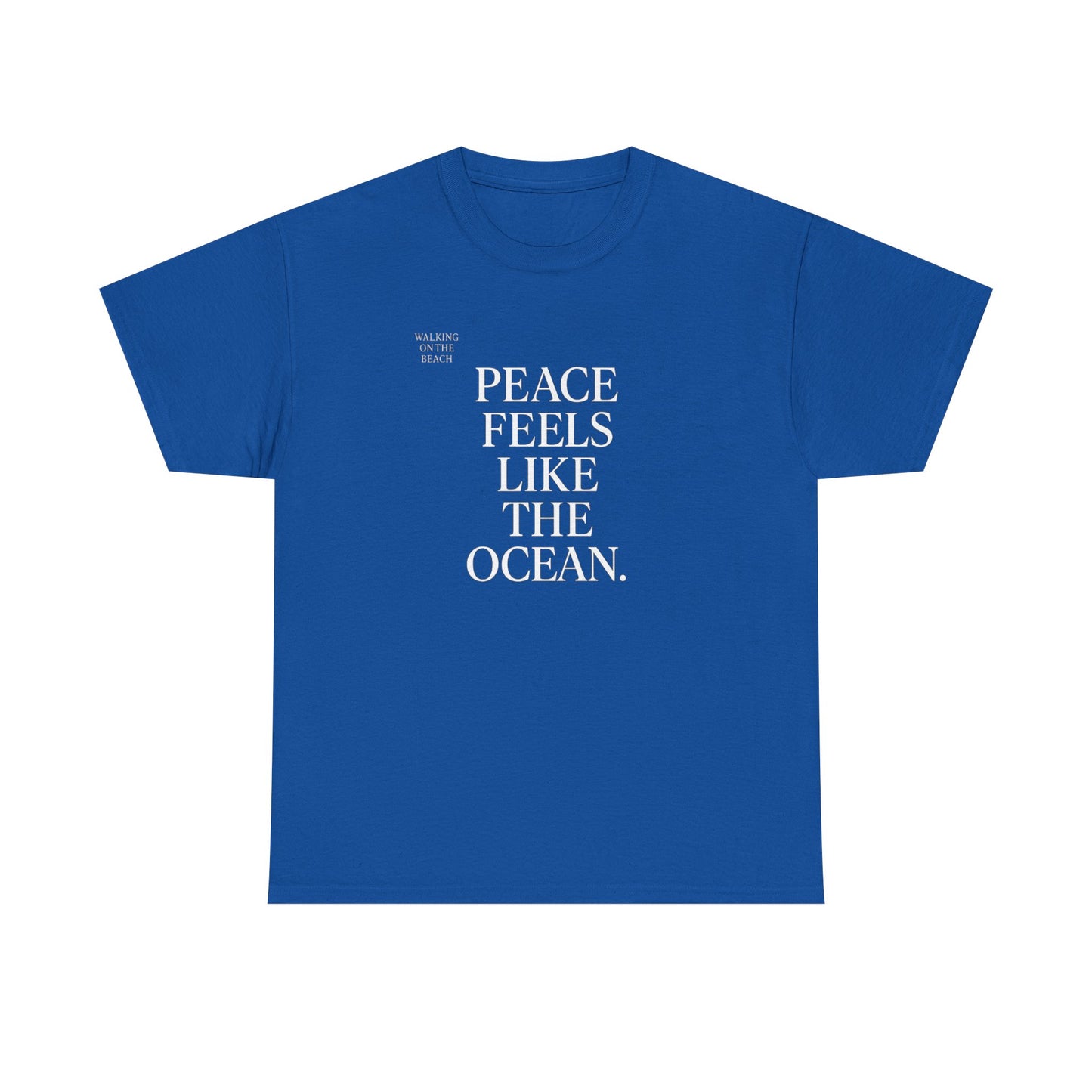 Ocean-Inspired Peace Tee