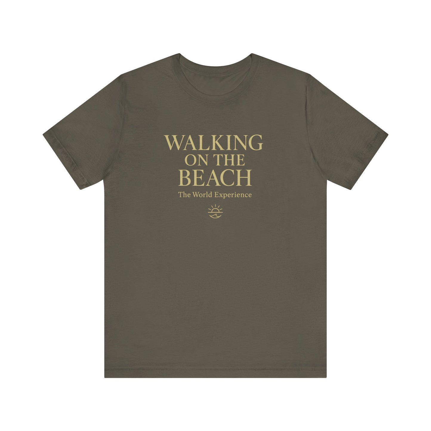Walking on the Beach Unisex Short Sleeve Tee