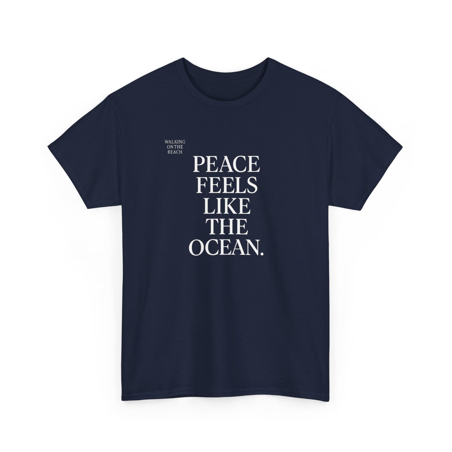 Ocean-Inspired Peace Tee