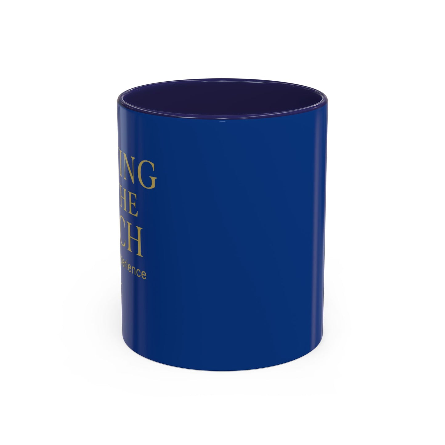 Elegant Blue Accent Coffee Mug - Perfect for Coffee Lovers and Gifting
