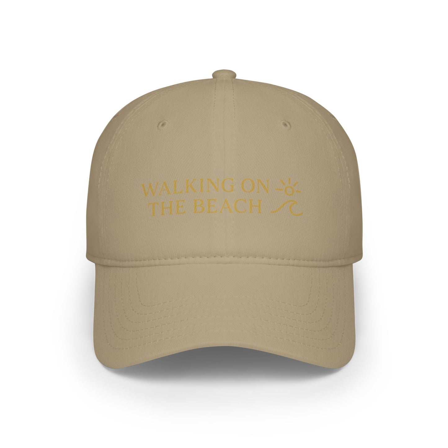 Beach Vibes Low Profile Baseball Cap - Perfect for Summer Days