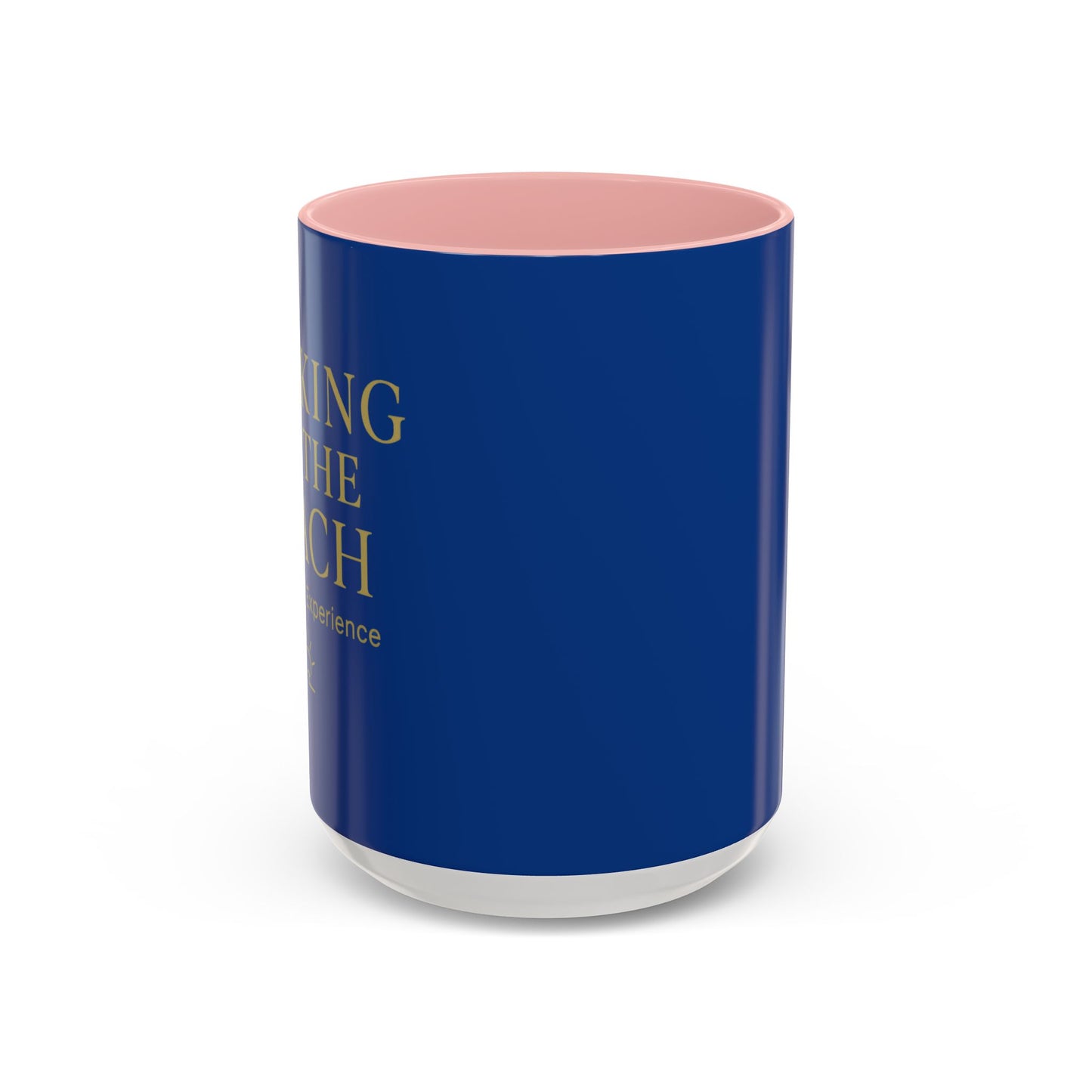 Elegant Blue Accent Coffee Mug - Perfect for Coffee Lovers and Gifting