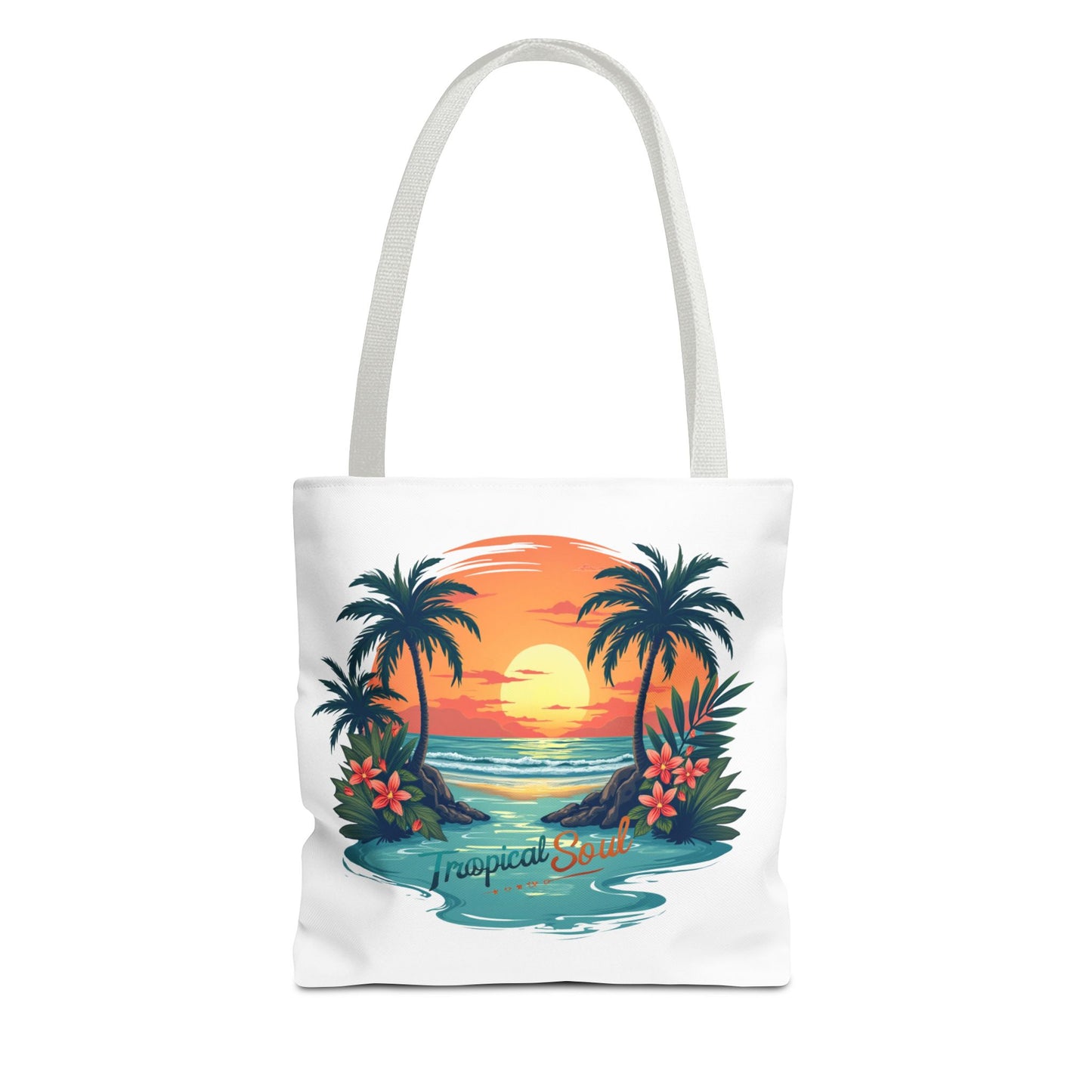 Tote Bag (AOP). Tropical soul