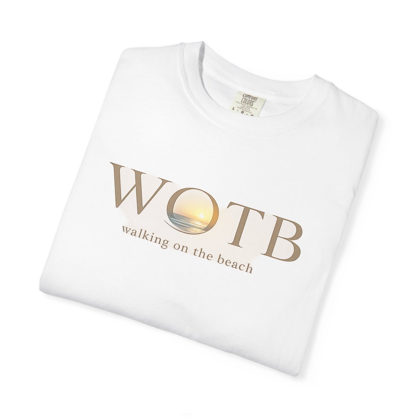 WOTB 'Walking on the Beach' Logo T-Shirt — Coastal Graphic Tee