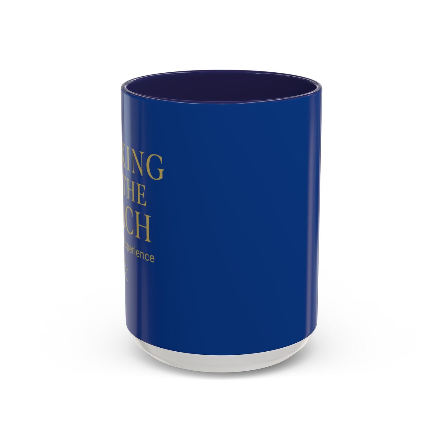 Elegant Blue Accent Coffee Mug - Perfect for Coffee Lovers and Gifting