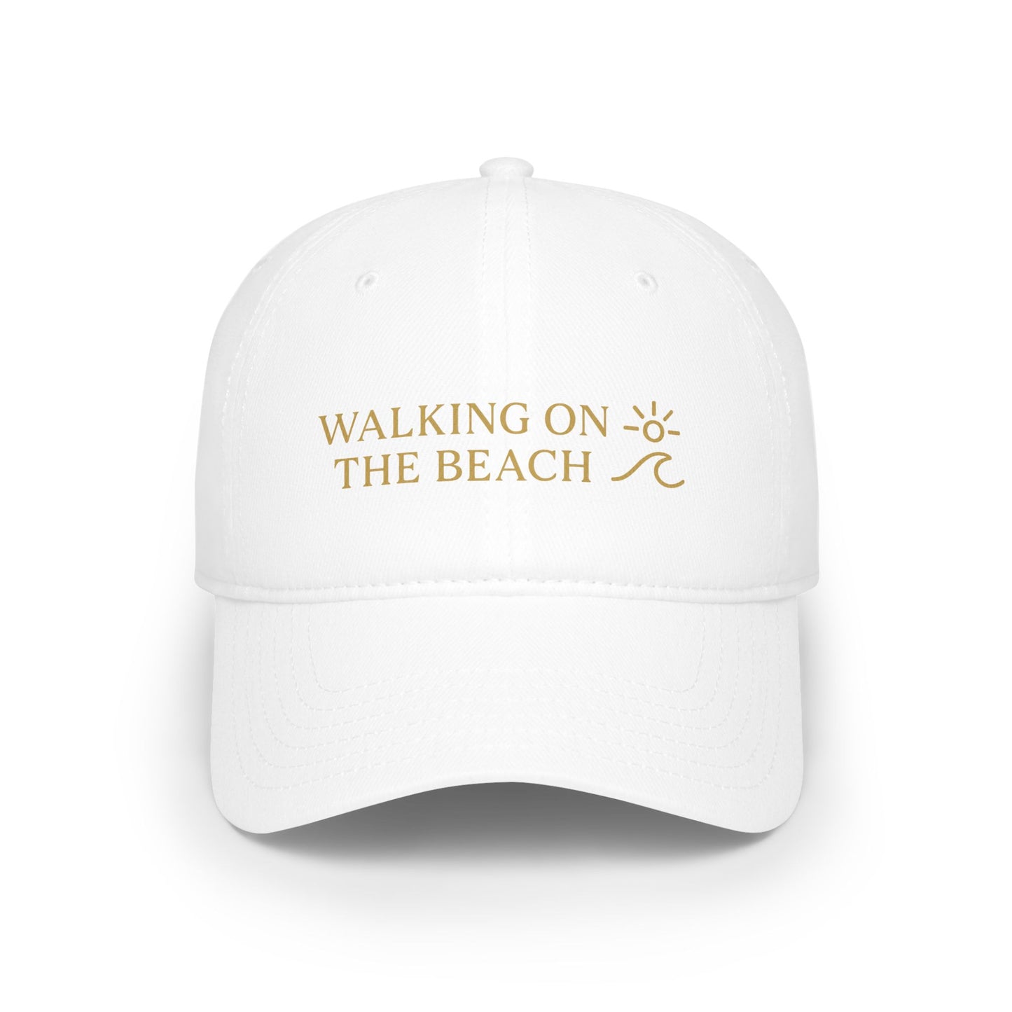 Beach Vibes Low Profile Baseball Cap - Perfect for Summer Days