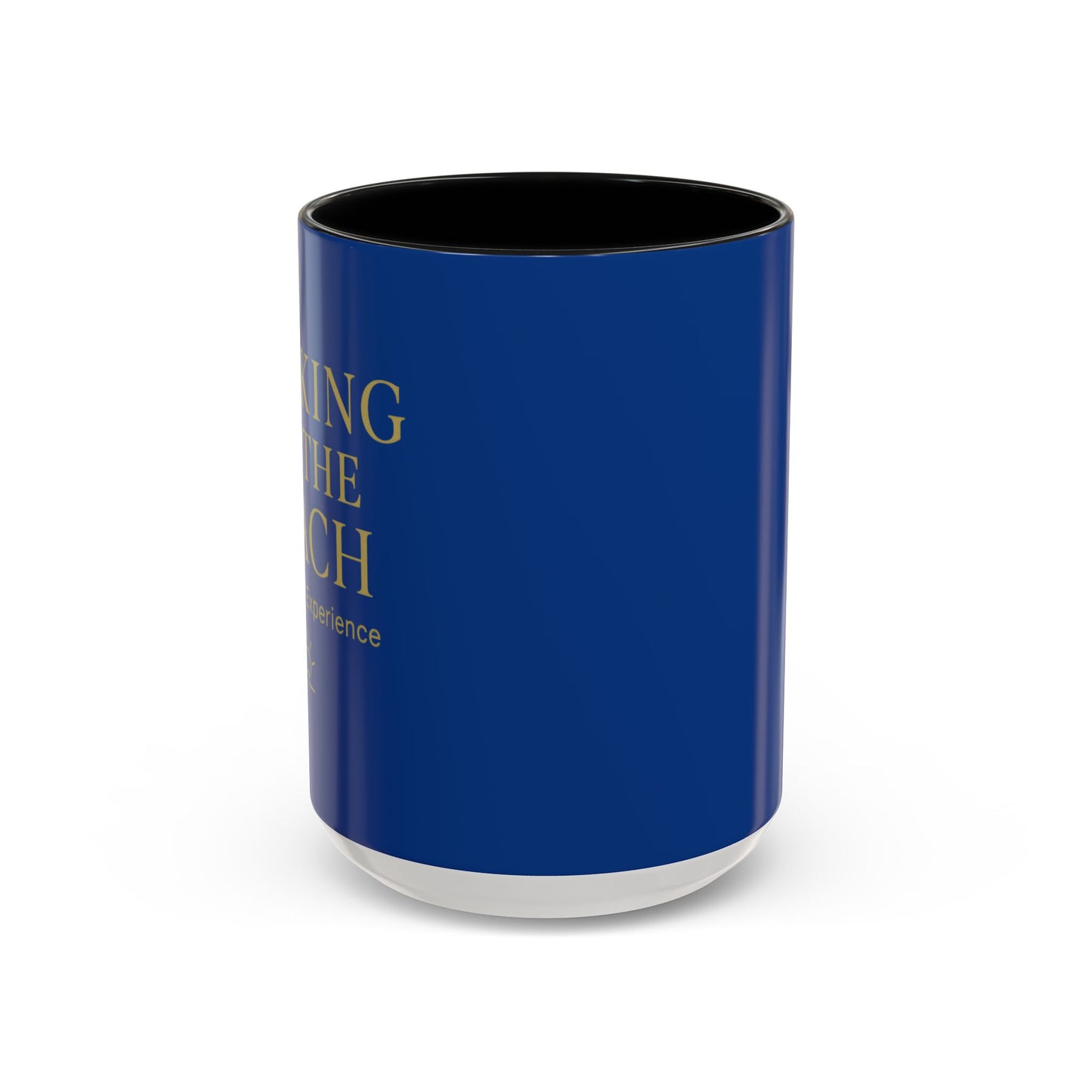 Elegant Blue Accent Coffee Mug - Perfect for Coffee Lovers and Gifting