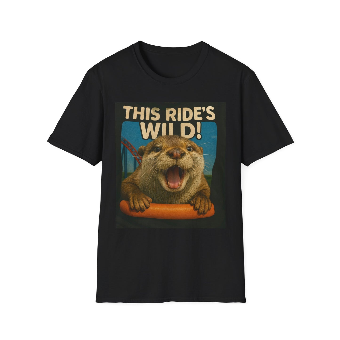 Wild Ride T-Shirt - Fun Unisex Tee for Amusement Parks, Roller Coaster Lovers, Adventure Seekers, Casual Wear, Gift Idea