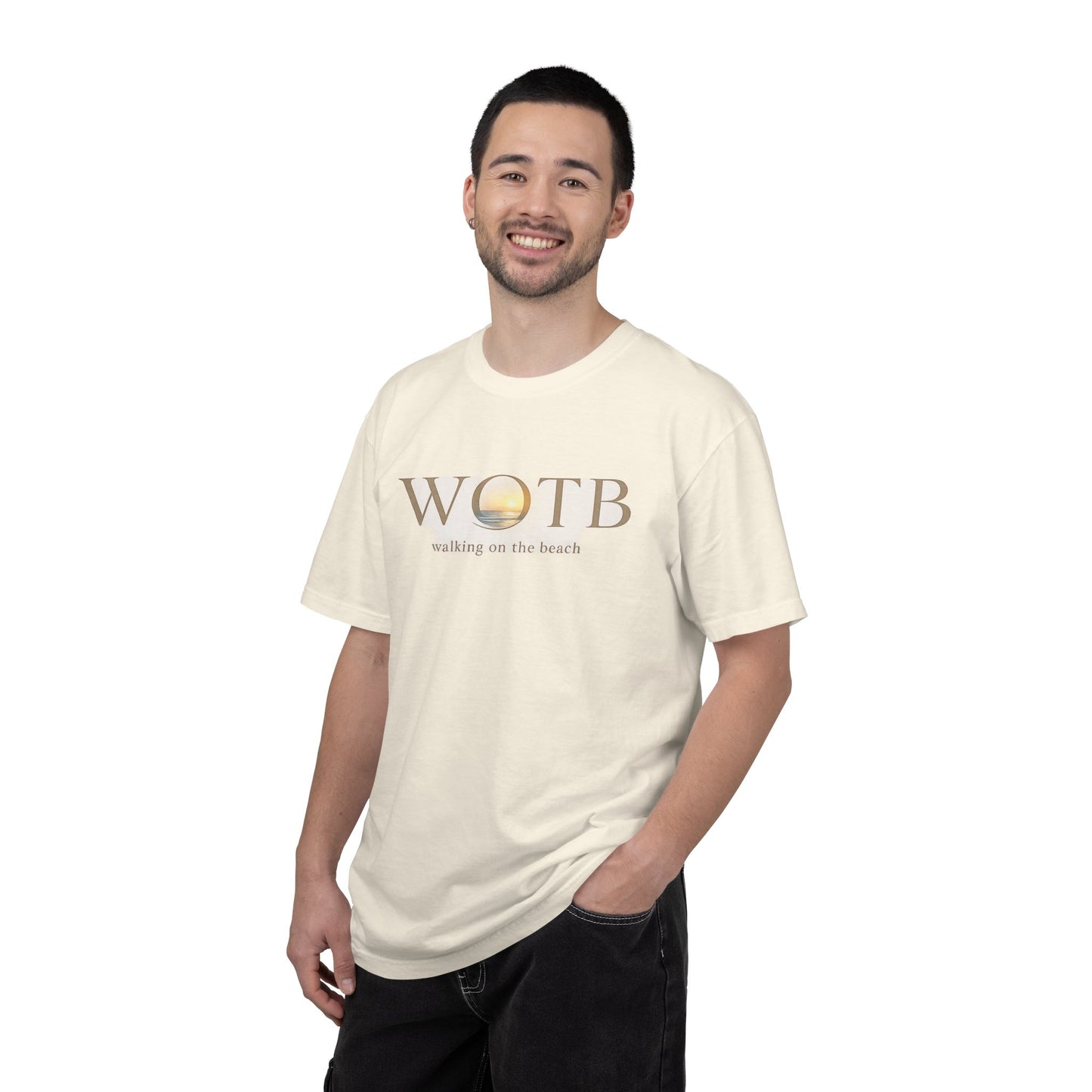 WOTB 'Walking on the Beach' Logo T-Shirt — Coastal Graphic Tee