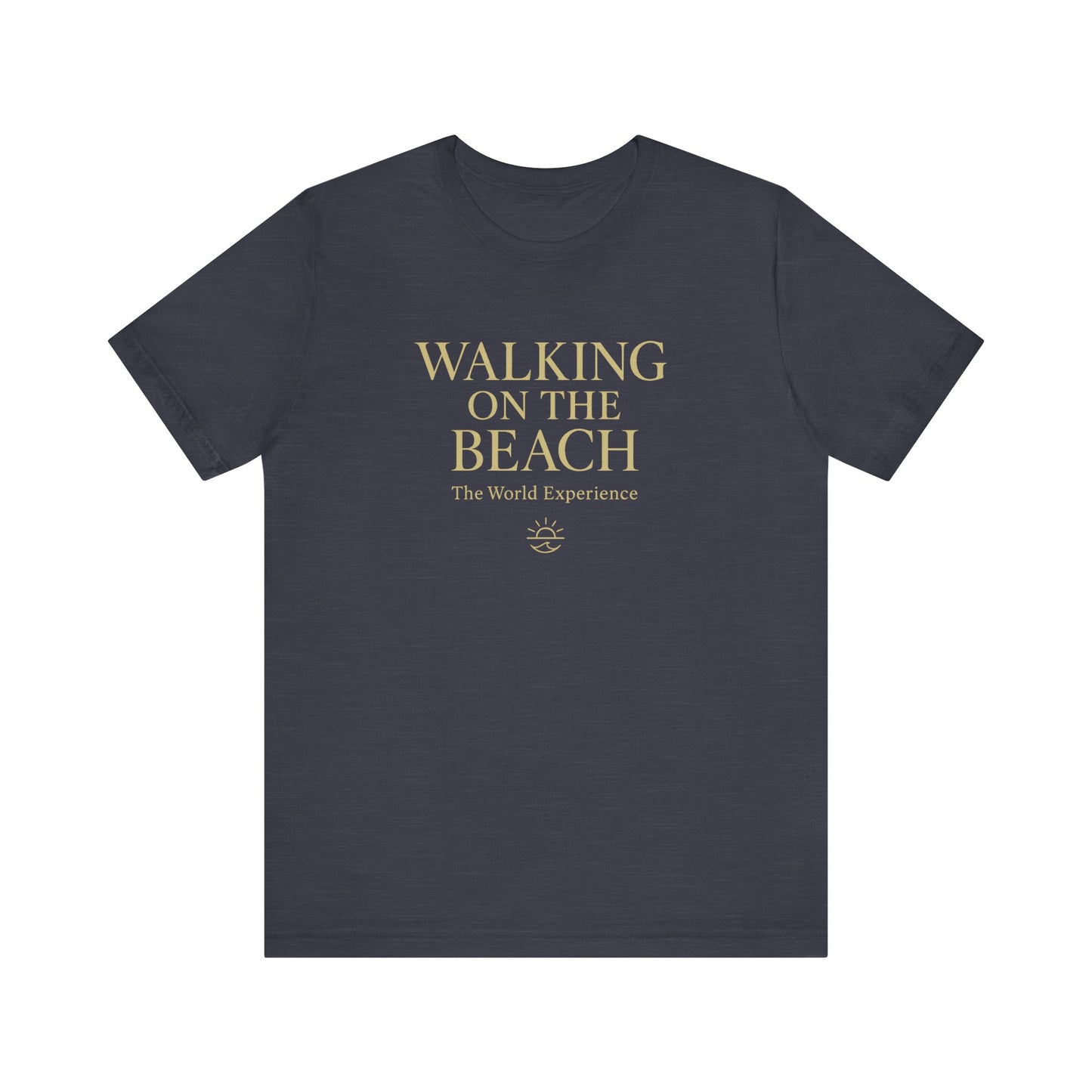 Walking on the Beach Unisex Short Sleeve Tee