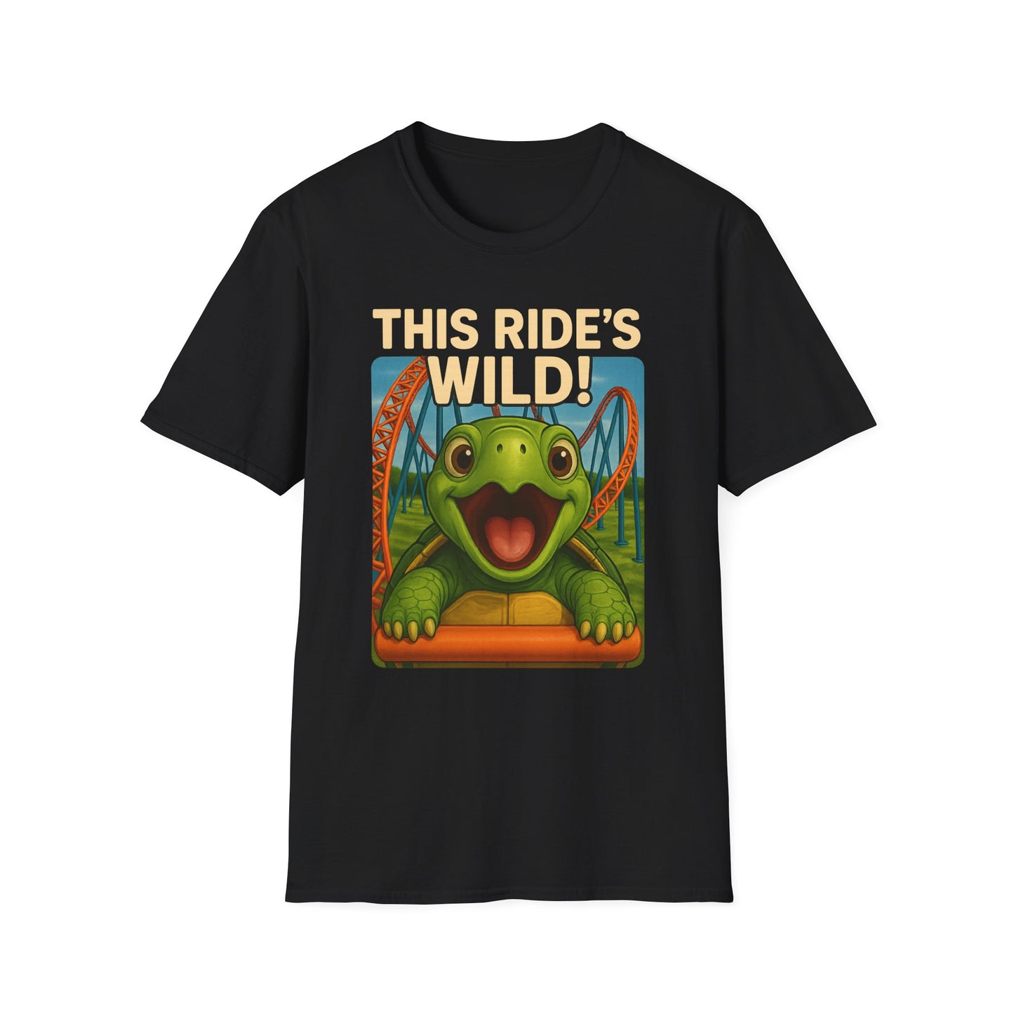 Wild Ride Unisex T-Shirt - Adventure, Roller Coaster, Fun Shirt, Gift for Amusement Park Lovers, Summer Vibes