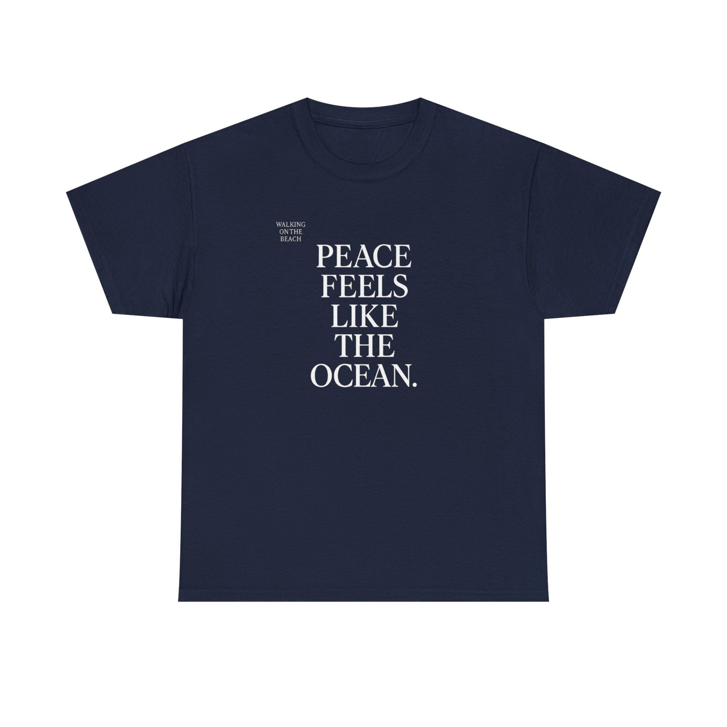 Ocean-Inspired Peace Tee