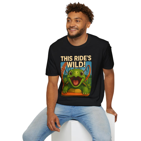 Wild Ride Unisex T-Shirt - Adventure, Roller Coaster, Fun Shirt, Gift for Amusement Park Lovers, Summer Vibes