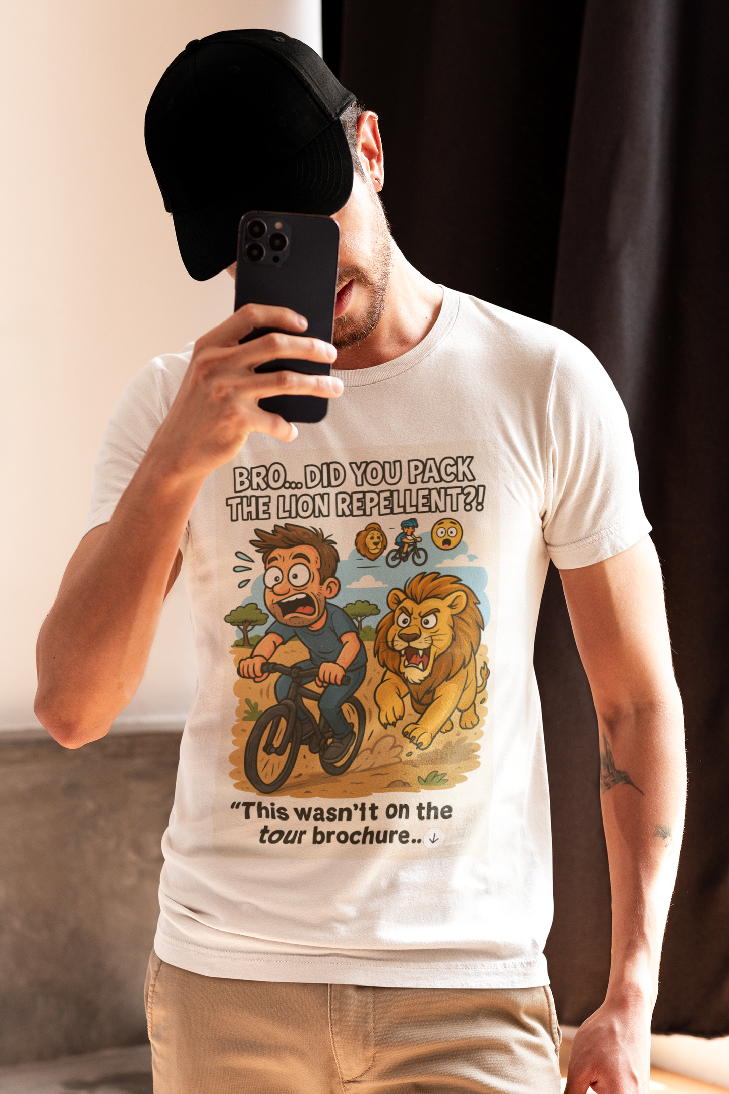 Adventure Humor T-Shirt, Funny Gift for Travelers, Travel Lover Tee, Great for Vacations, Animal Lover Shirt