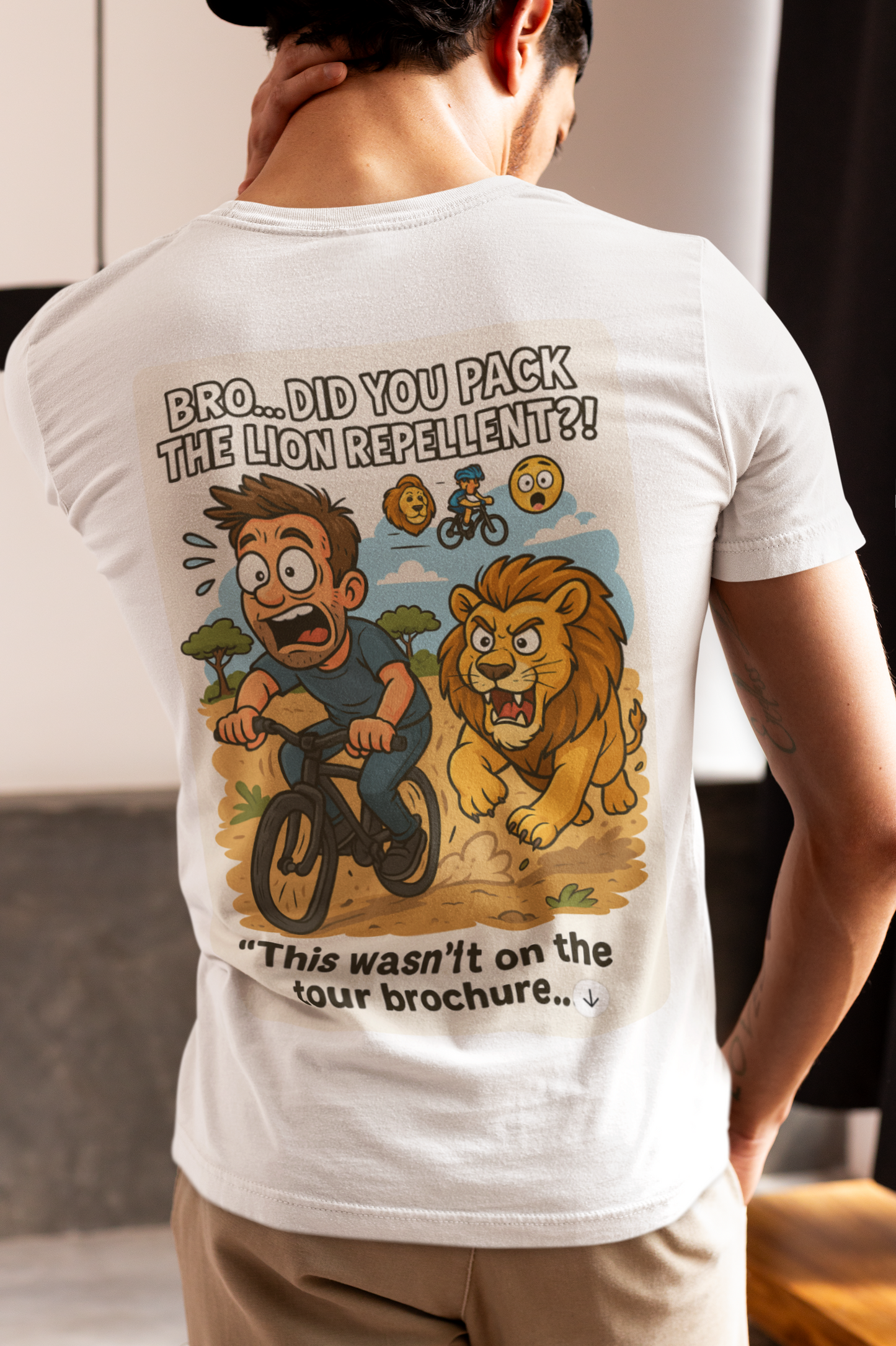 Adventure Humor T-Shirt, Funny Gift for Travelers, Travel Lover Tee, Great for Vacations, Animal Lover Shirt