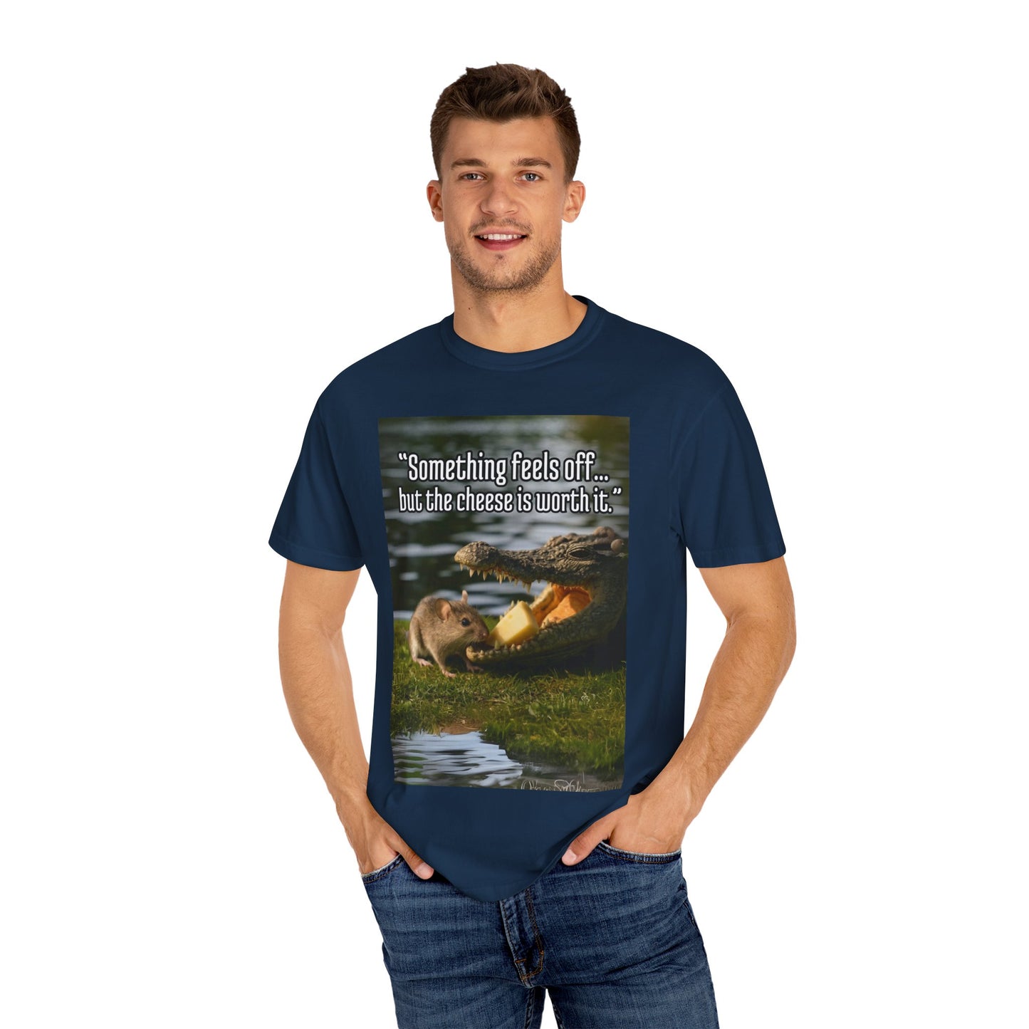 Funny Animal Graphic T-Shirt, Unisex Tee, Unique Gift, Casual Wear, Humorous Quote Shirt, Great for Nature Lovers