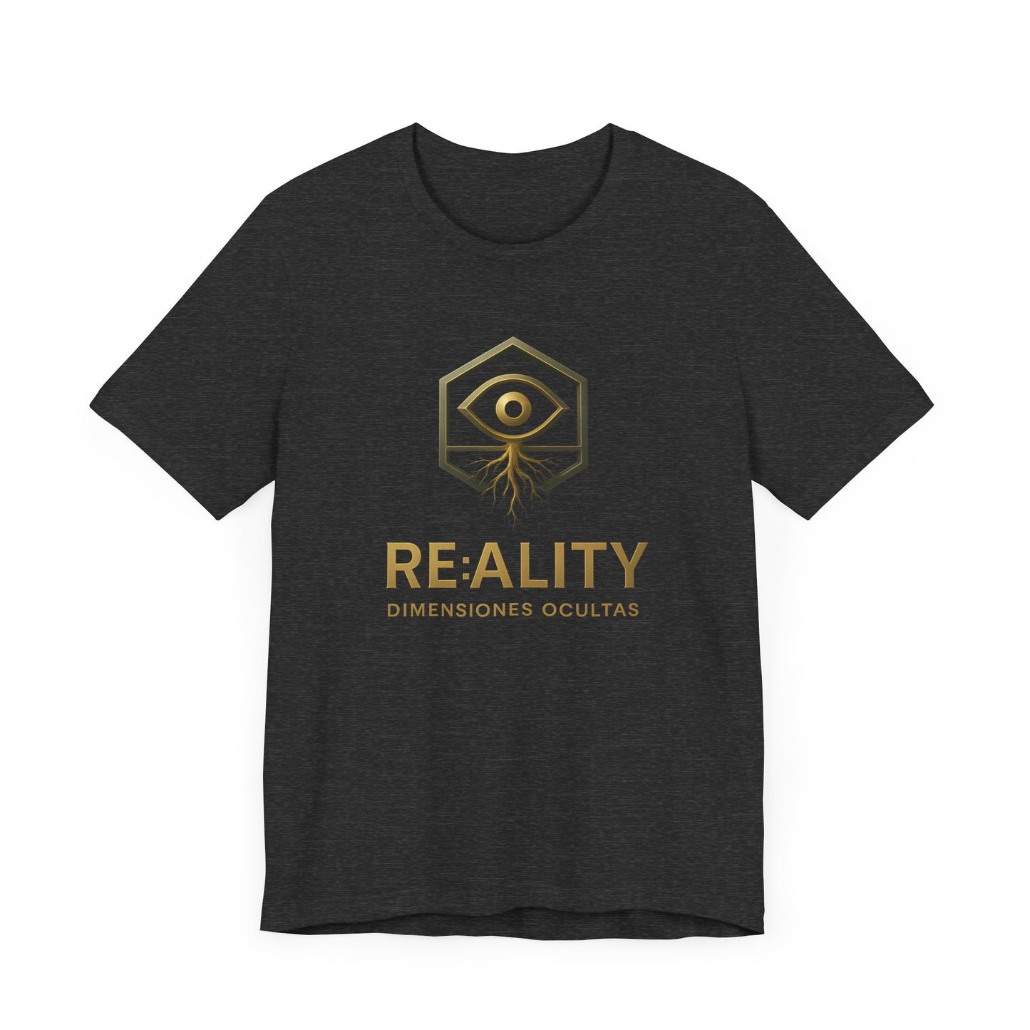 Mystical Eye Graphic Tee, Unisex Jersey Short Sleeve Tee, Reality Shirt, Gift for Spiritual Seekers, Unique Casual Wear