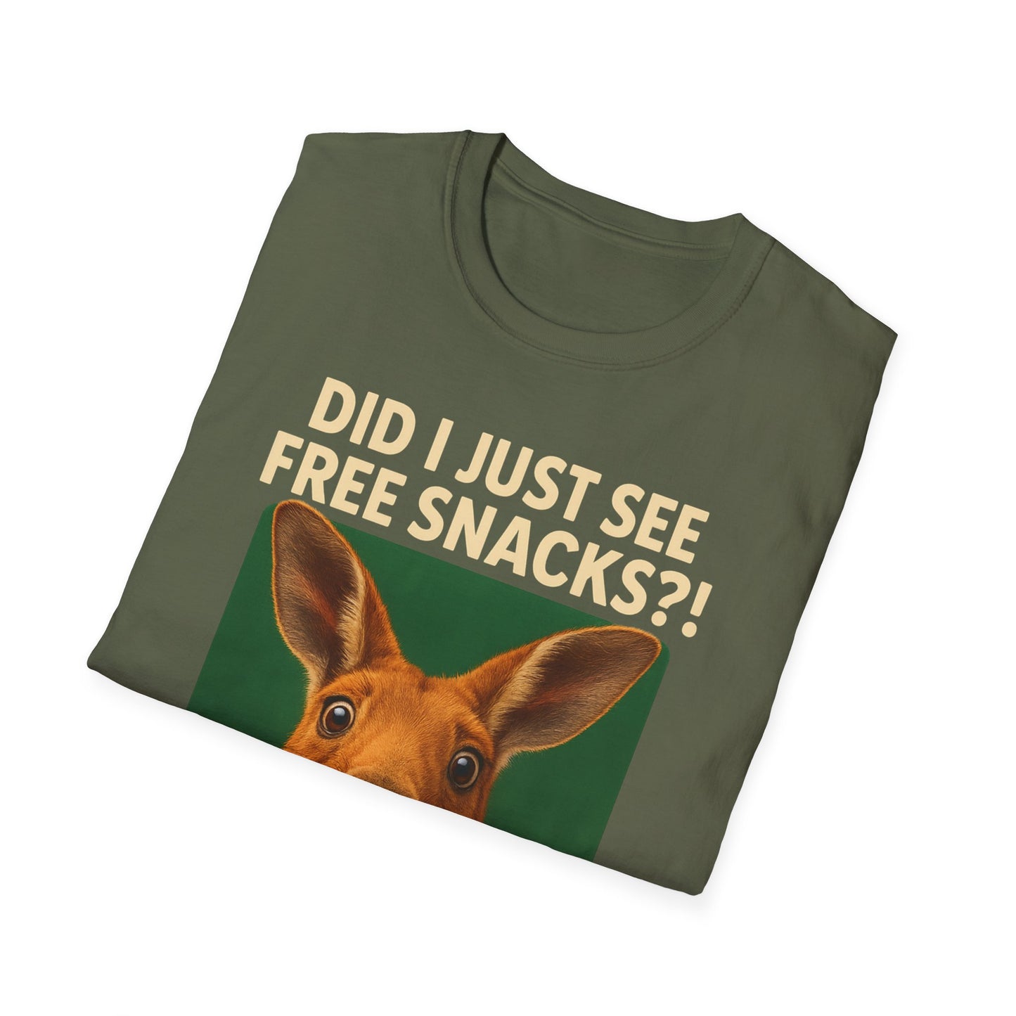 Playful Kangaroo Graphic T-Shirt, Funny Animal Tee, Unisex Humor Shirt, Casual Outfit, Gift for Animal Lovers