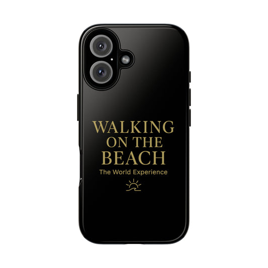 Beach-Themed Phone Case: Walking on the Beach Design