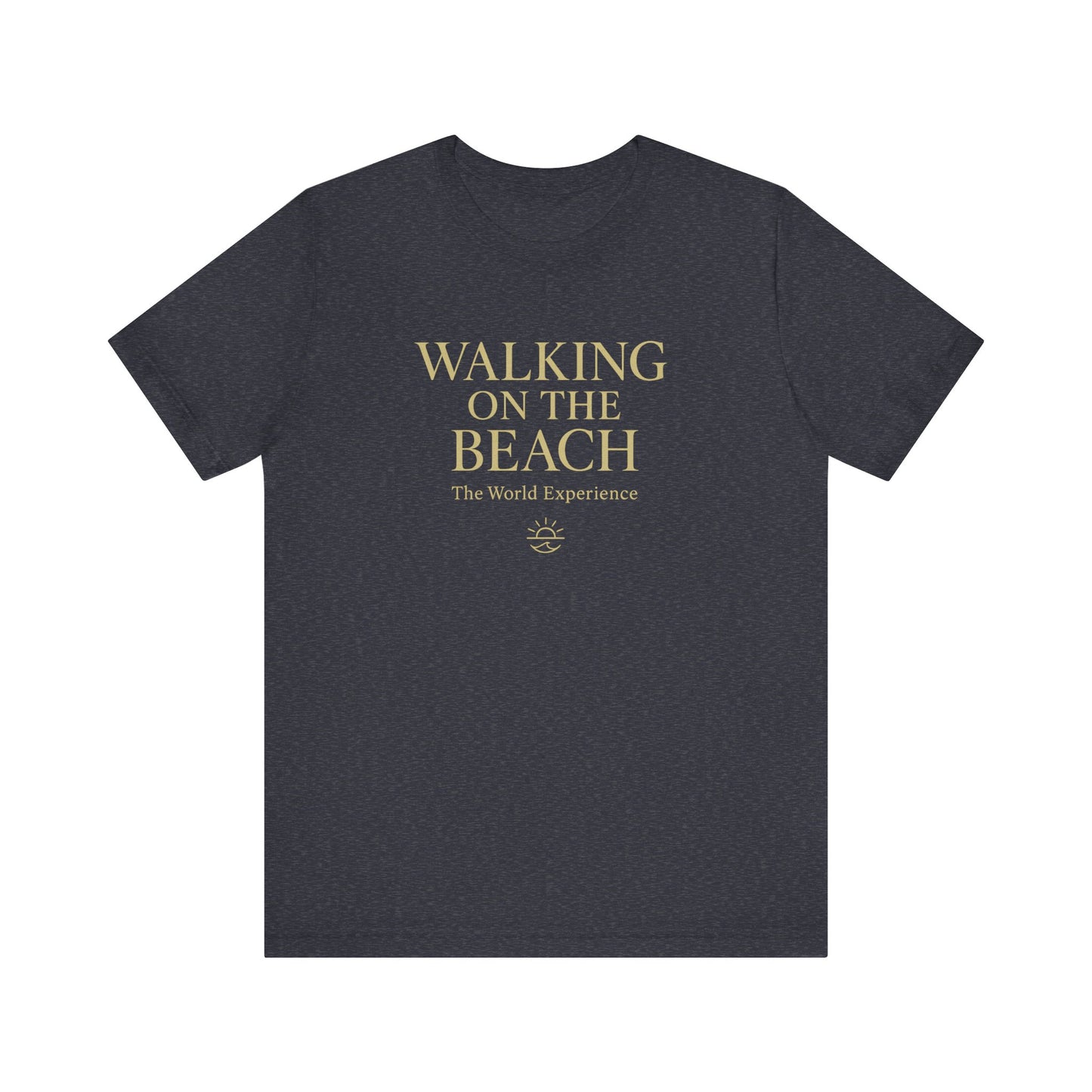 Walking on the Beach Unisex Short Sleeve Tee