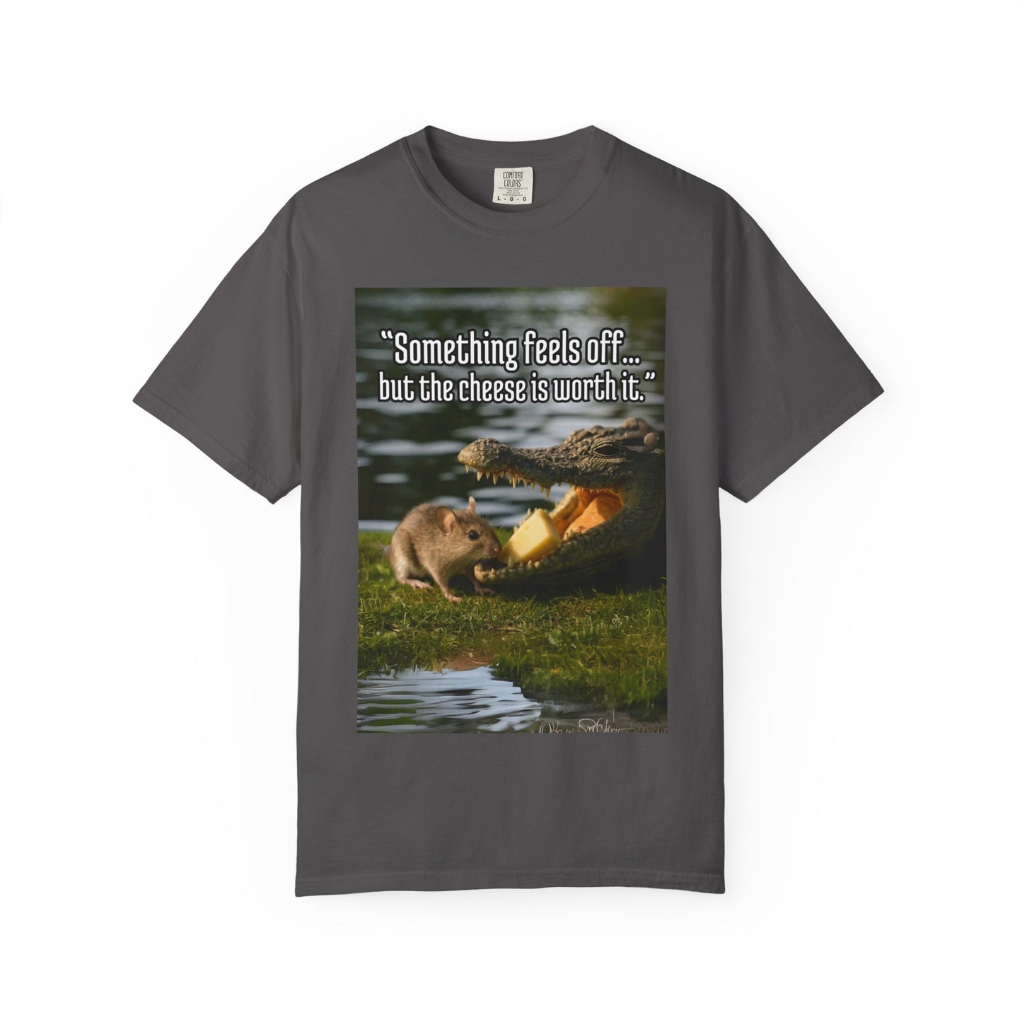 Funny Animal Graphic T-Shirt, Unisex Tee, Unique Gift, Casual Wear, Humorous Quote Shirt, Great for Nature Lovers