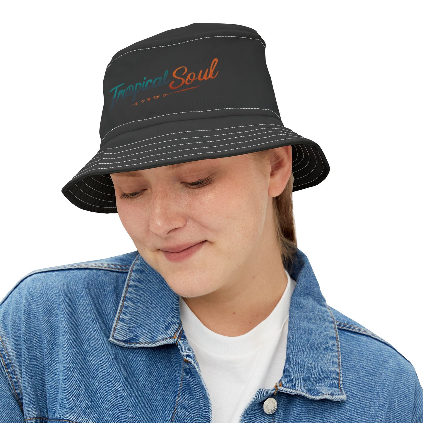 Tropical Bucket Hat (AOP). Tropical soul
