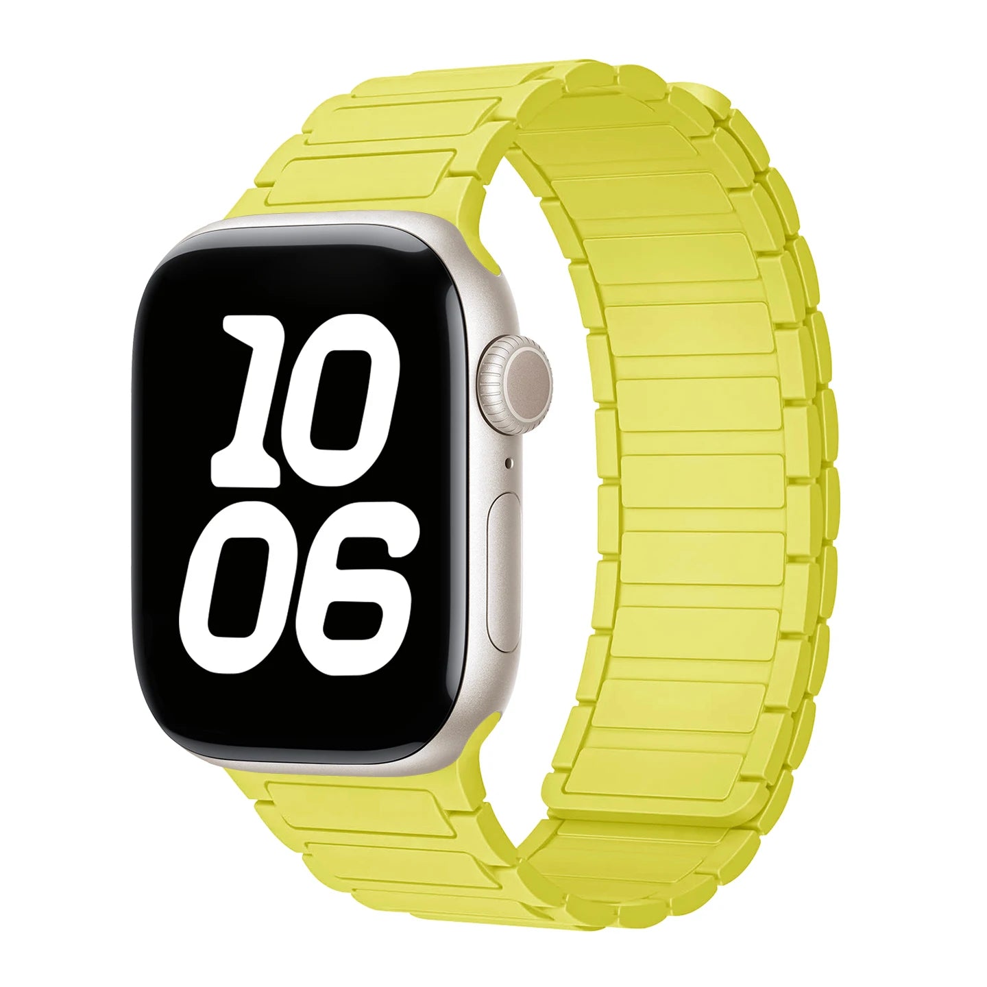Magnetic Loop For Apple Watch Bands 44mm 40mm 49mm 45mm 41mm 38mm Silicone Bracelet iWatch Series11 10 9 8 7 6 Se ultra 3 strap
