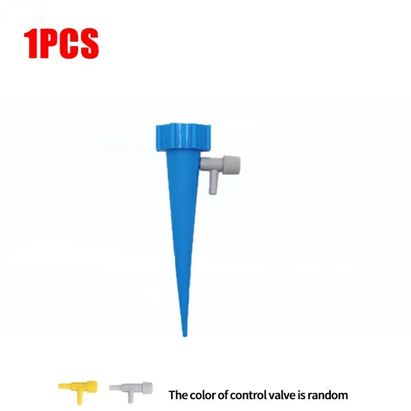 12PCS Garden Automatic Watering System Flower Plants Self Watering Drip Irrigation System Adjustable Auto Water Dripper Device