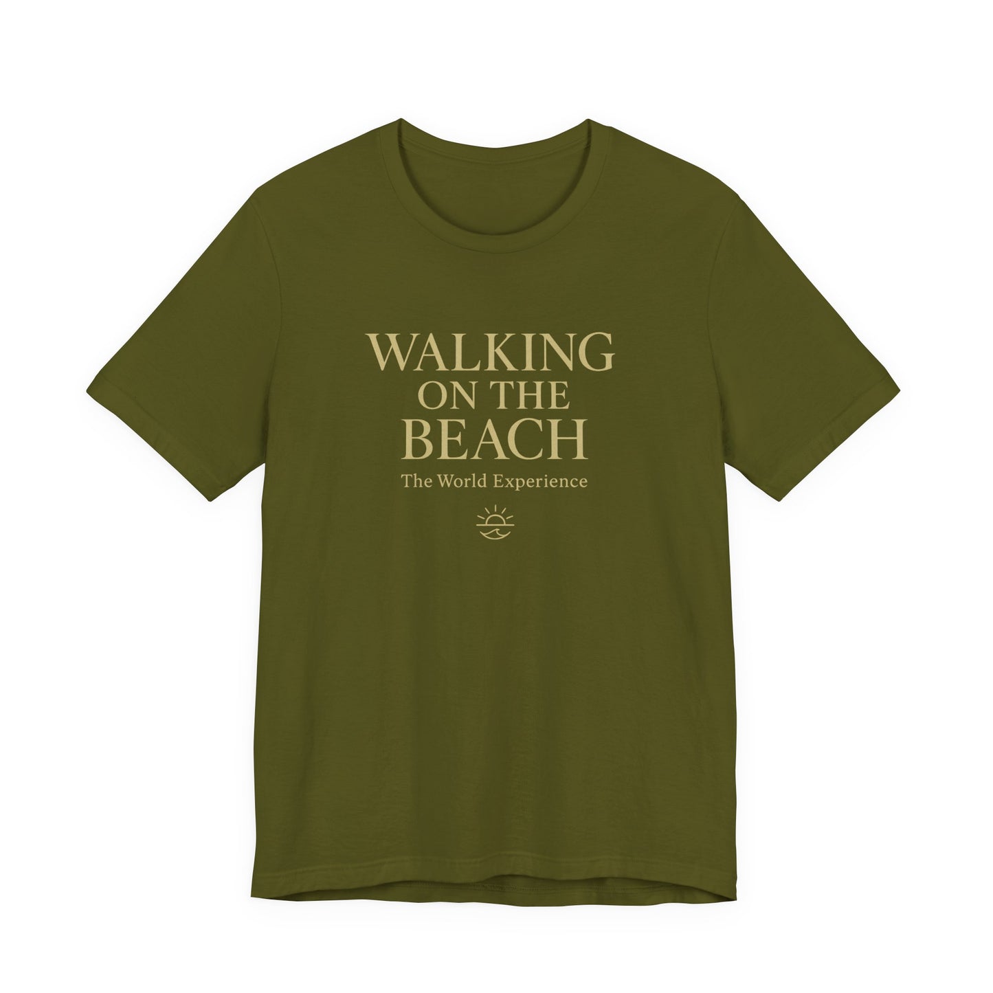 Walking on the Beach Unisex Short Sleeve Tee