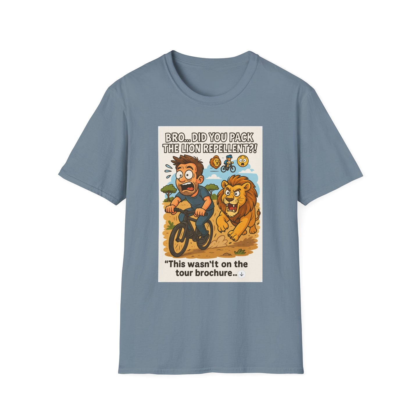Adventure Humor T-Shirt, Funny Gift for Travelers, Travel Lover Tee, Great for Vacations, Animal Lover Shirt
