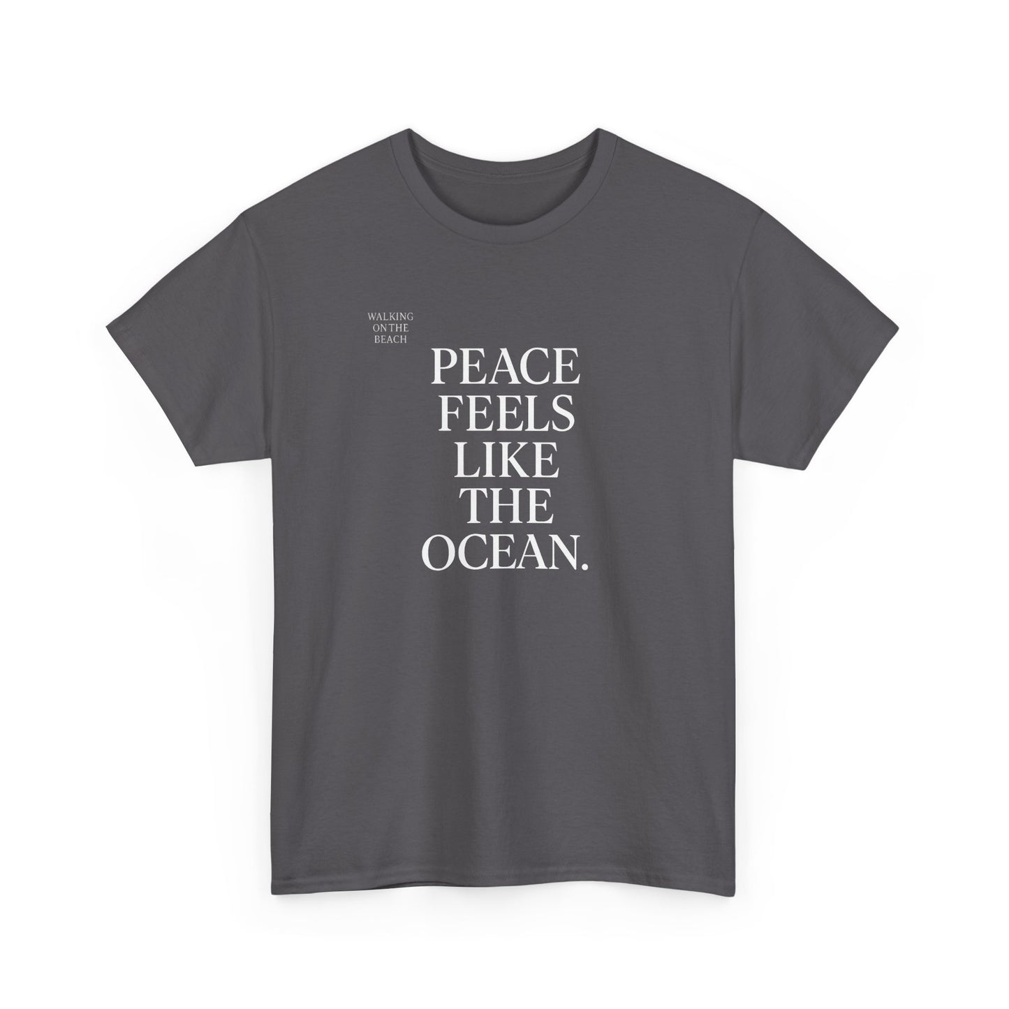 Ocean-Inspired Peace Tee