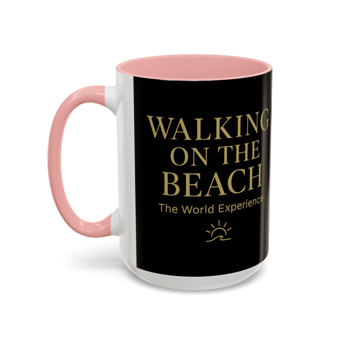 Elegant Black Accent Coffee Mug - Perfect for Relaxing Moments