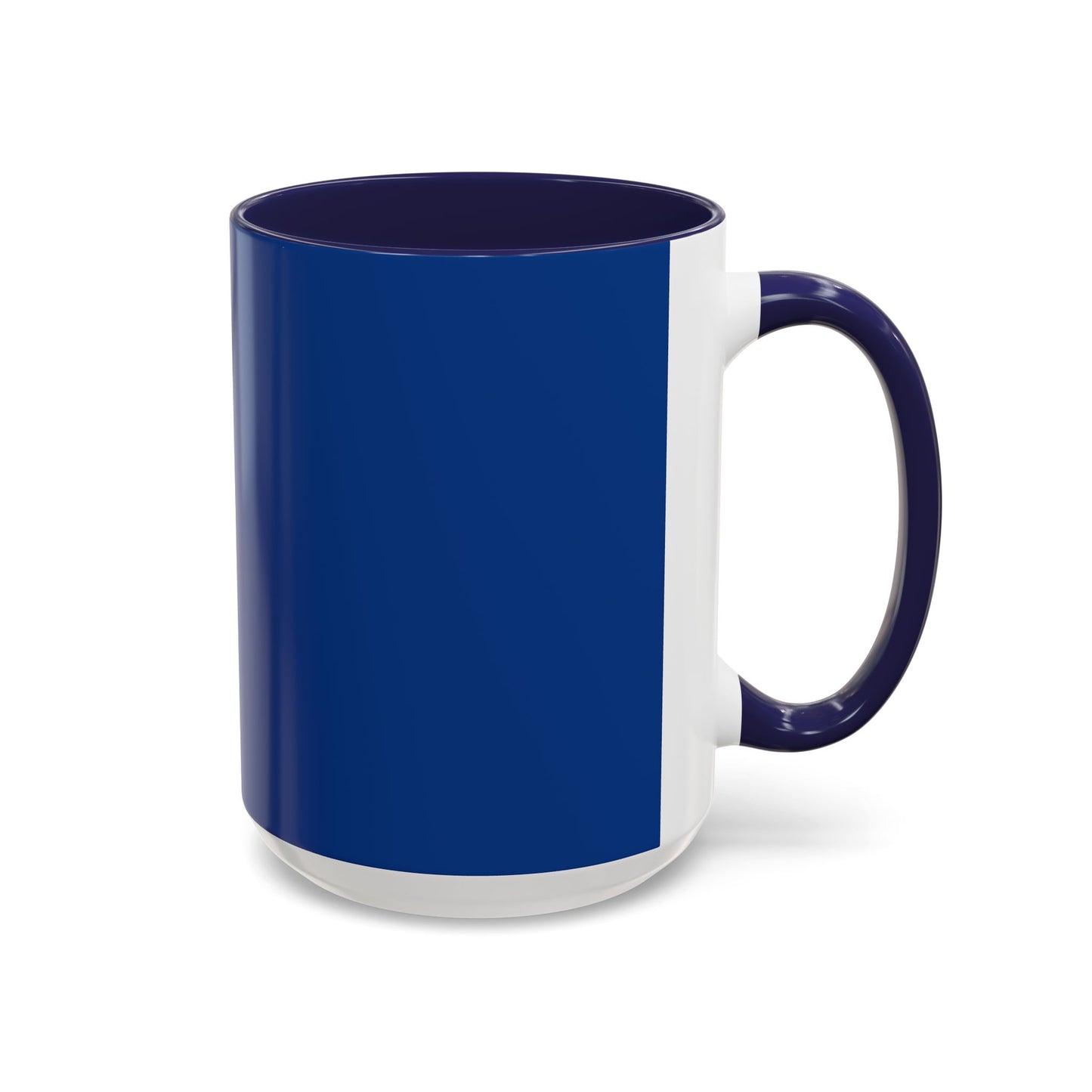 Elegant Blue Accent Coffee Mug - Perfect for Coffee Lovers and Gifting