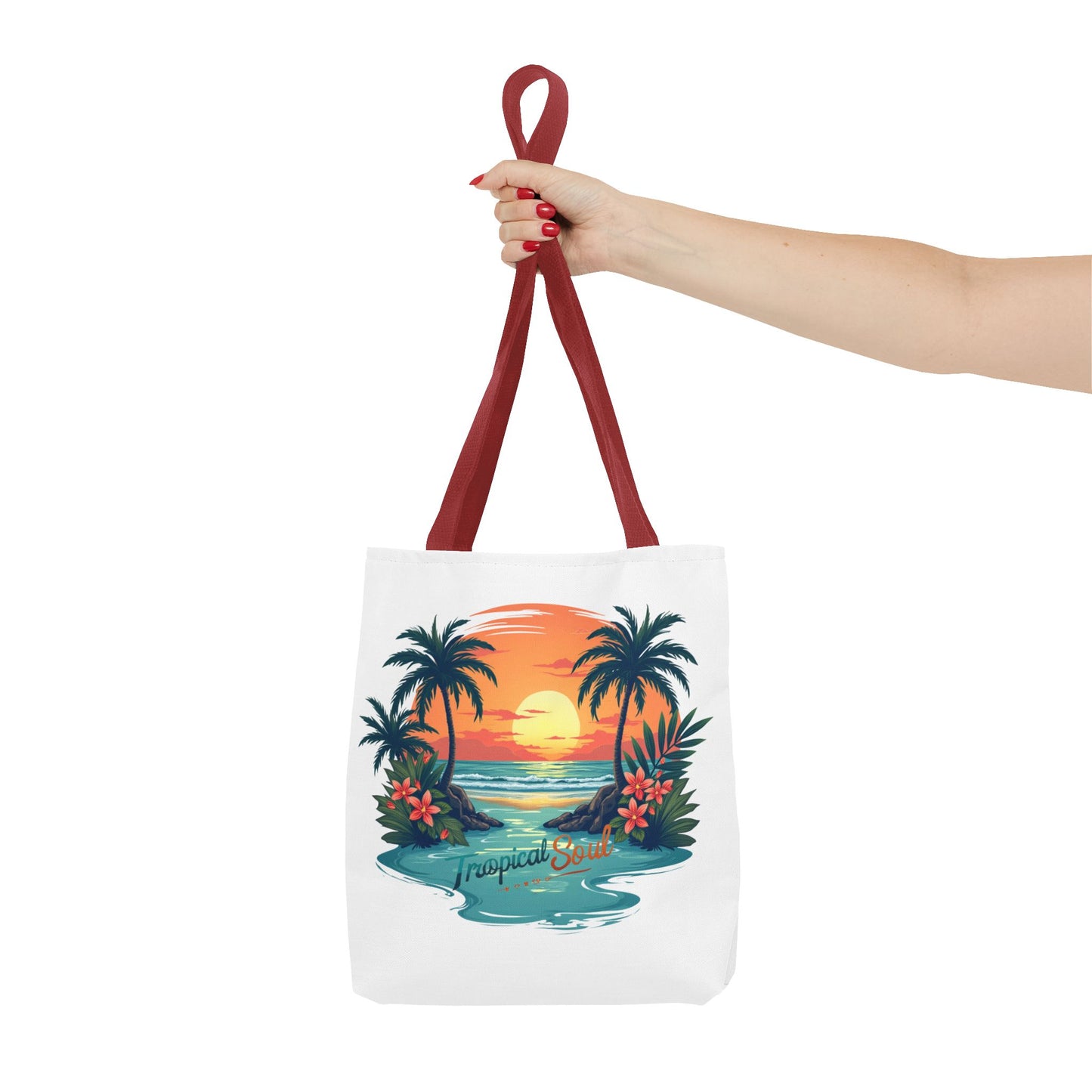 Tote Bag (AOP). Tropical soul