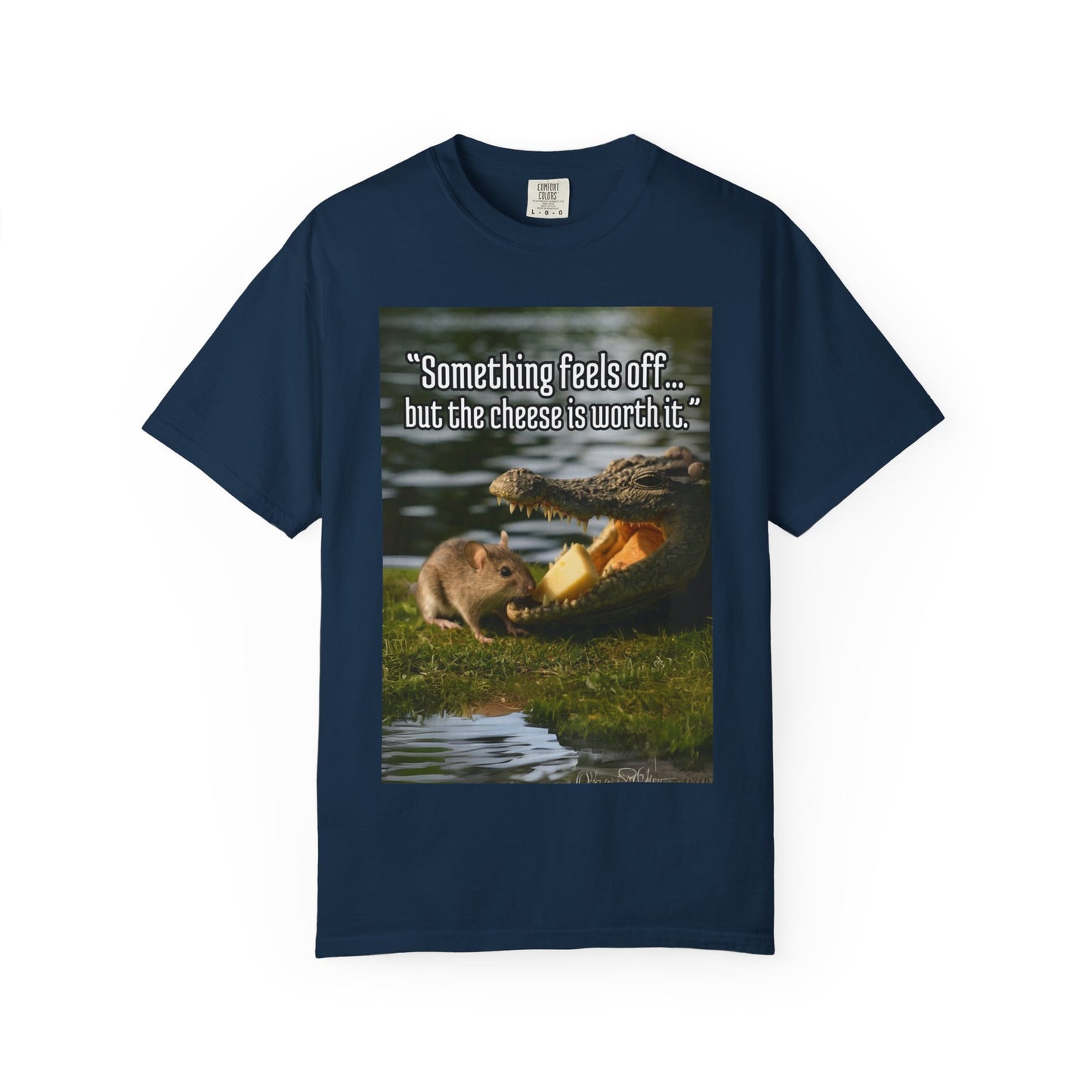 Funny Animal Graphic T-Shirt, Unisex Tee, Unique Gift, Casual Wear, Humorous Quote Shirt, Great for Nature Lovers